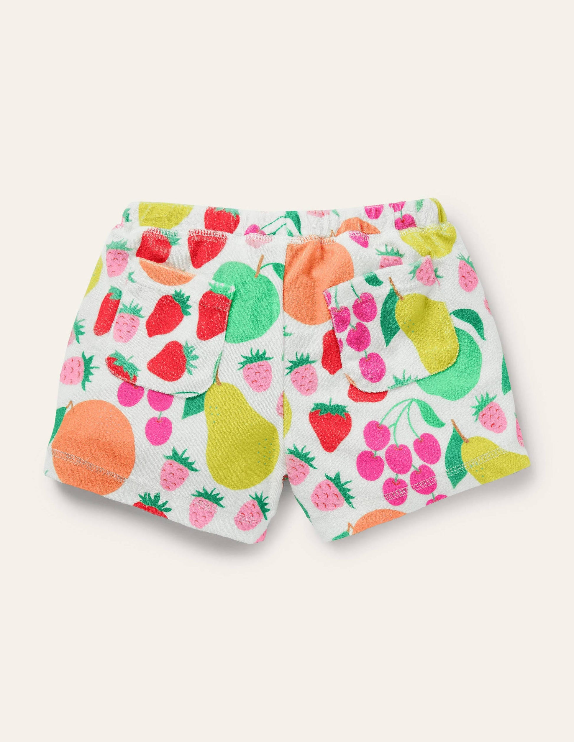 Frottee-Shorts-Naturweiß, Tutti Frutti-2