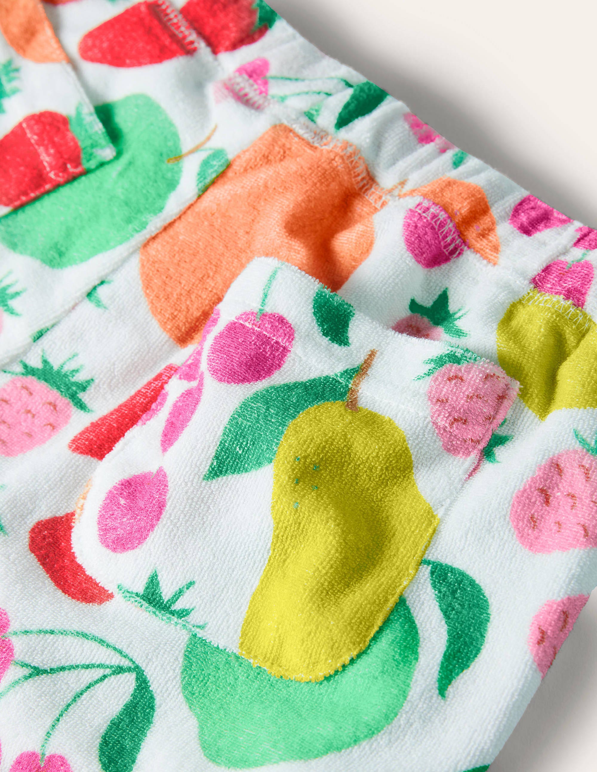 Frottee-Shorts-Naturweiß, Tutti Frutti - Image 3