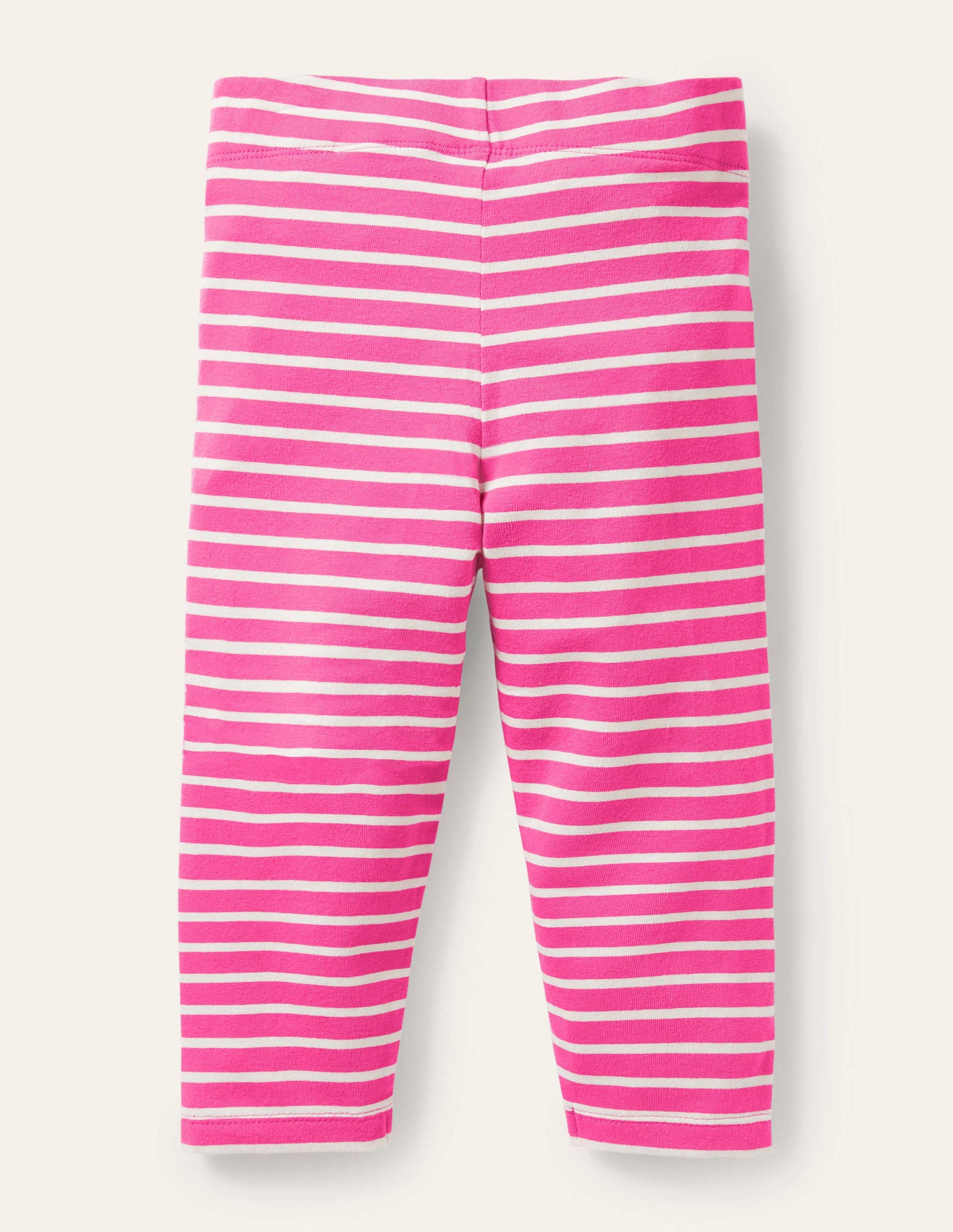 Fröhliche 7/8-Leggings-Pink/Naturweiß-2
