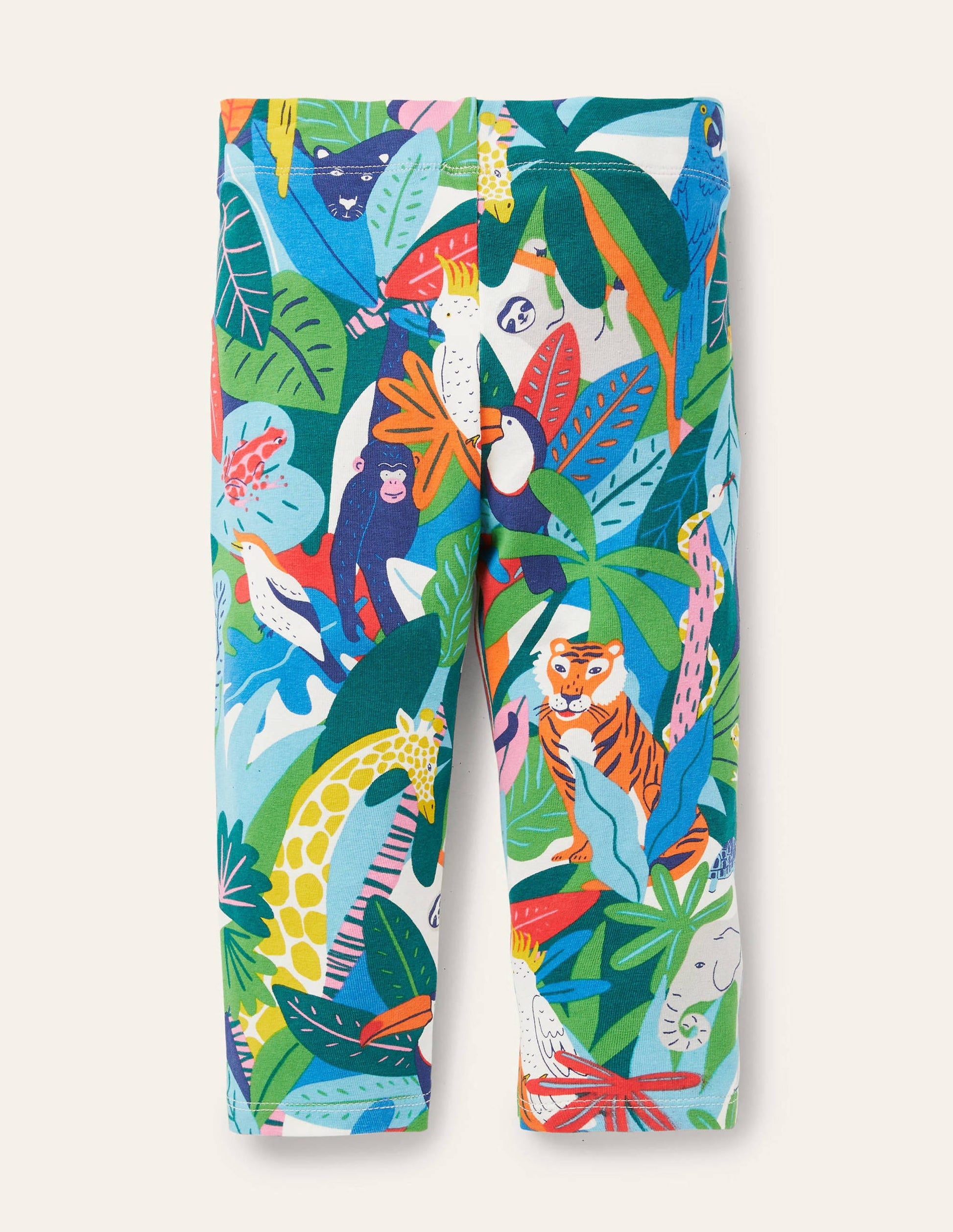 DO NOT USE Legging court fun-Motif jungle menacée multi-2
