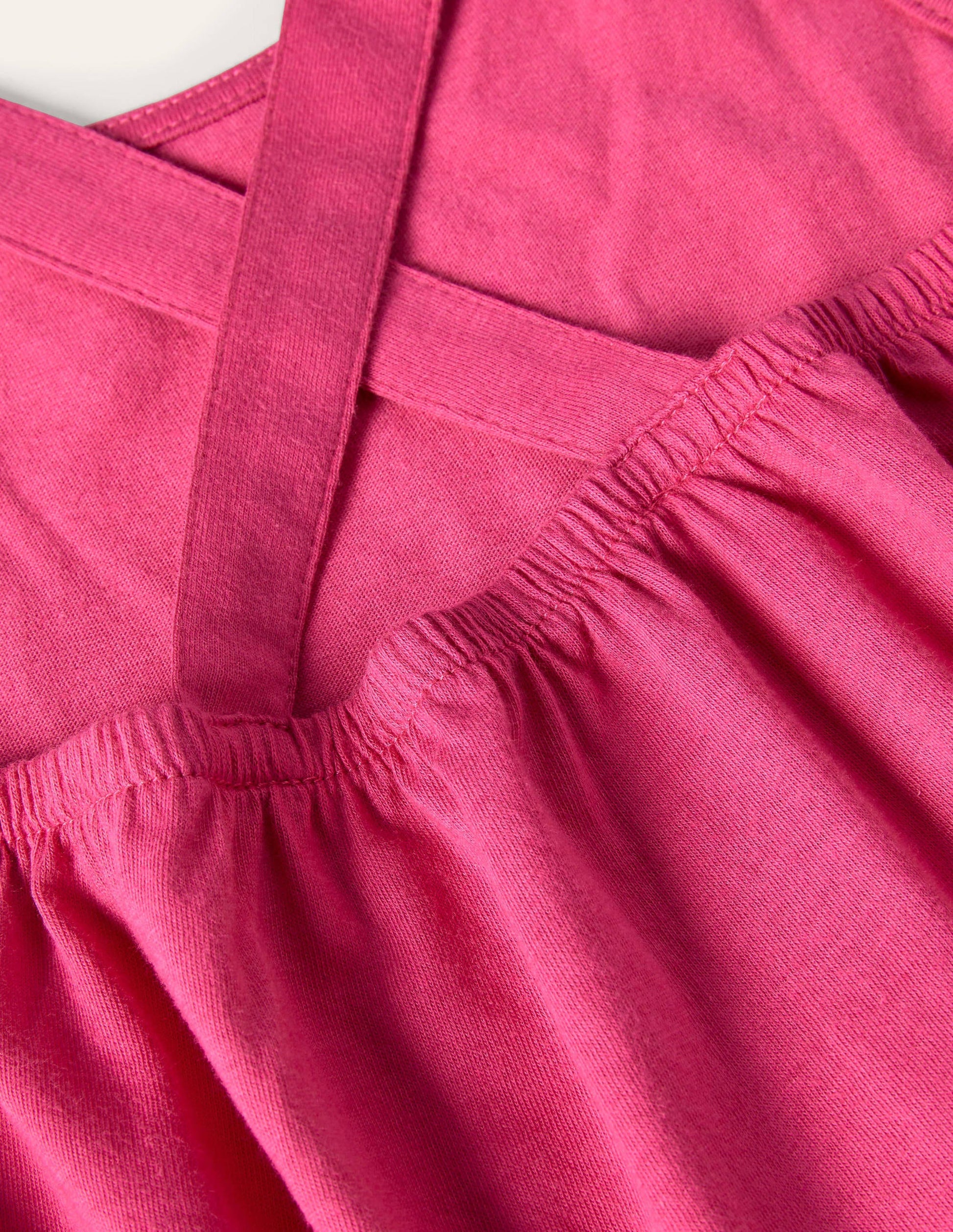 Oberteil mit überkreuzten Trägern-Rosarot-3