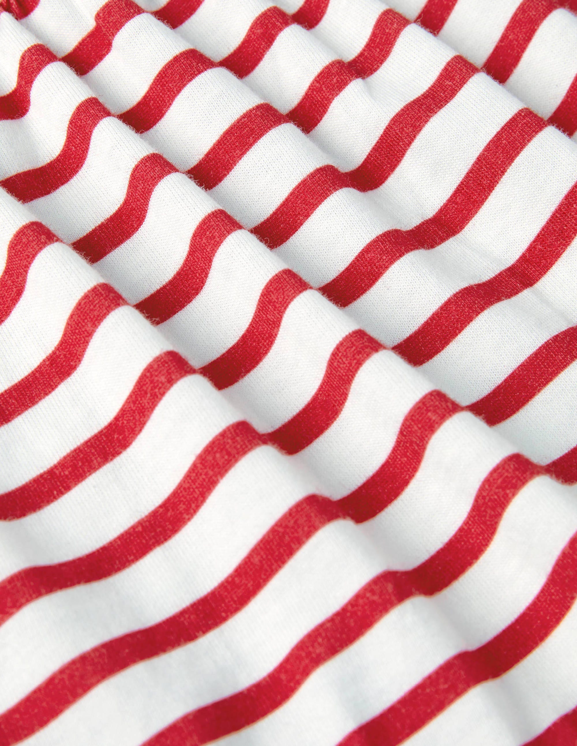 Oberteil mit überkreuzten Trägern-Naturweiß/Erdbeerkuchenrot - Image 3