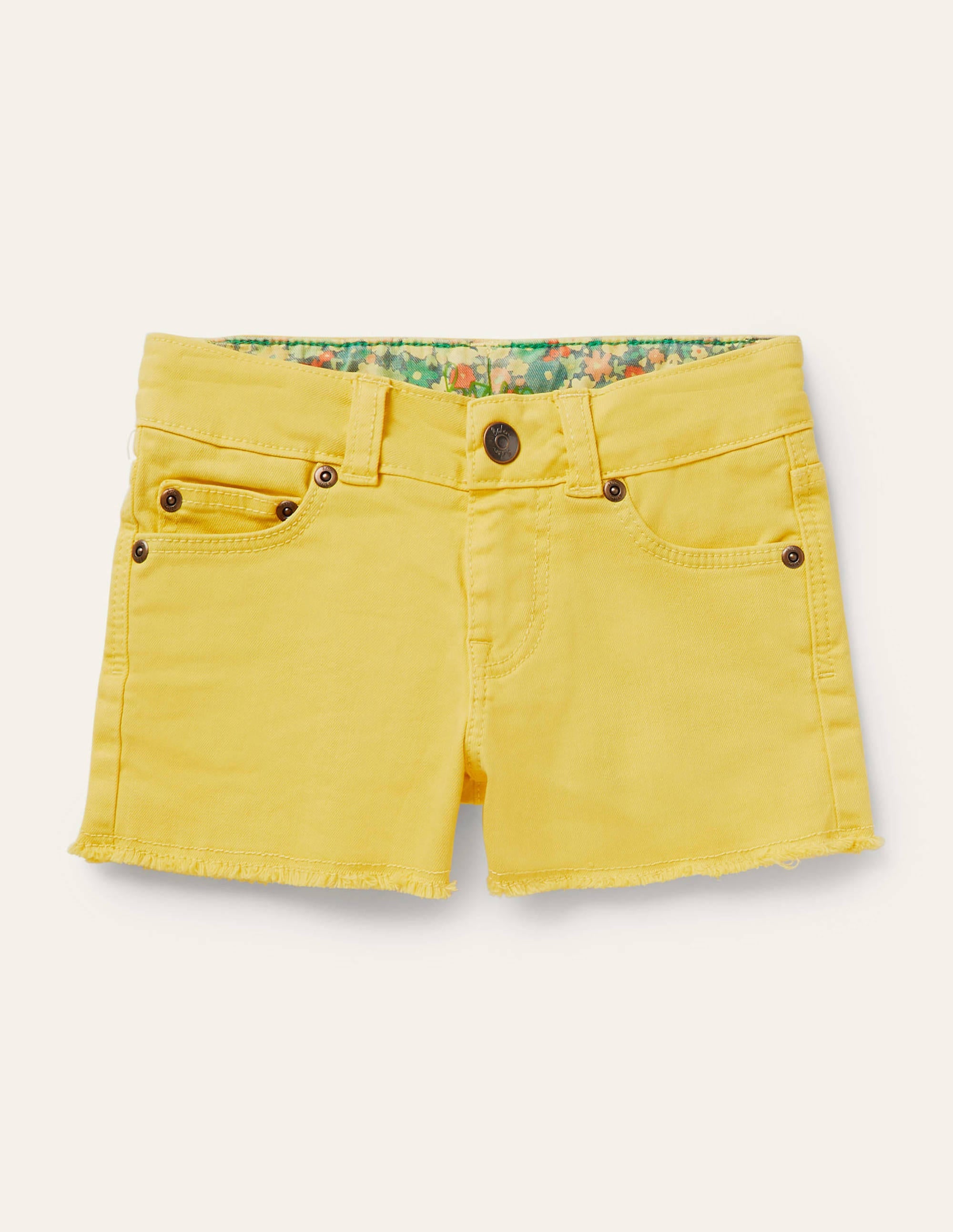 Denim-Shorts-Maisgelb - Image 1