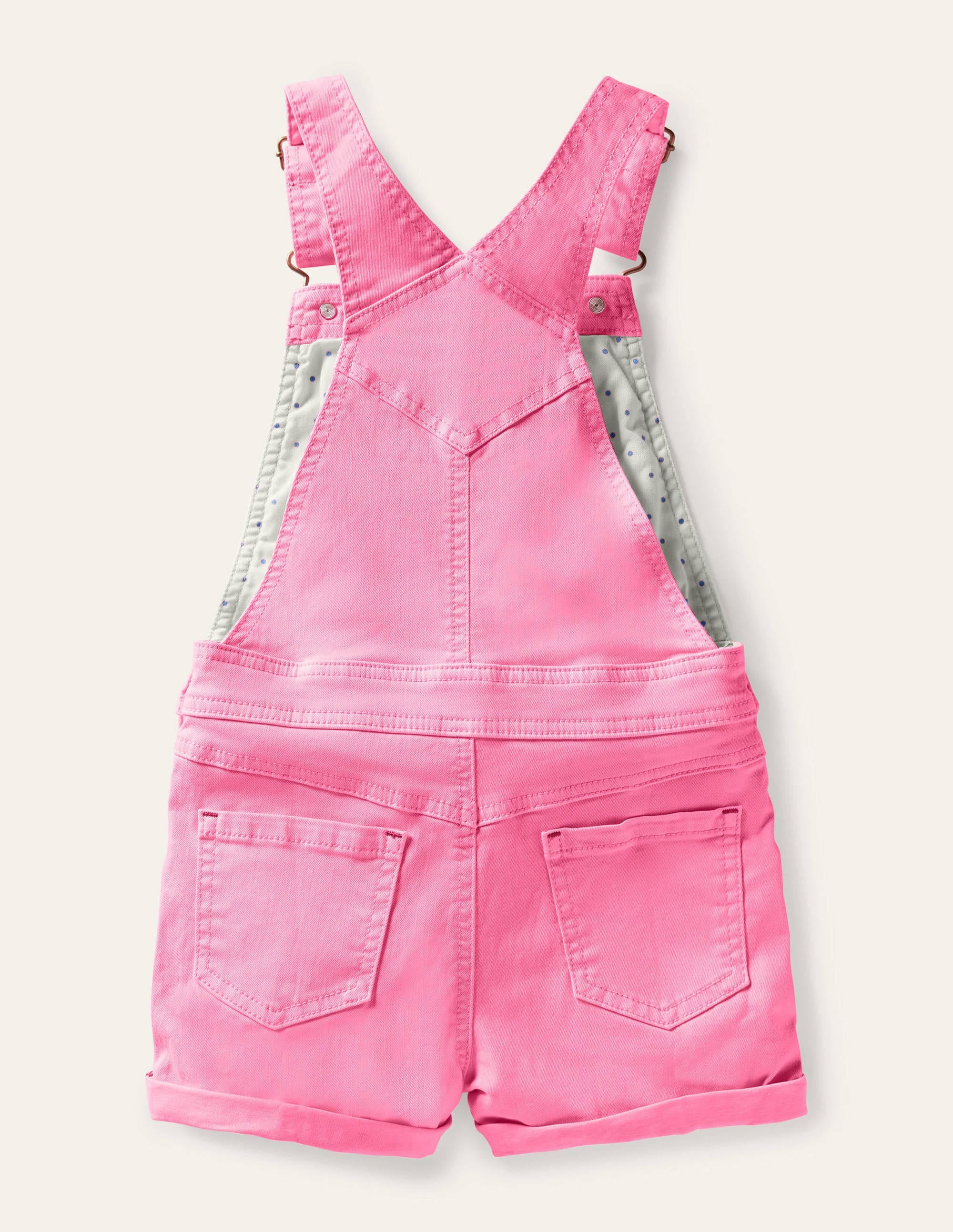 Fröhliche kurze Latzhose-Festivalrosa - Image 2