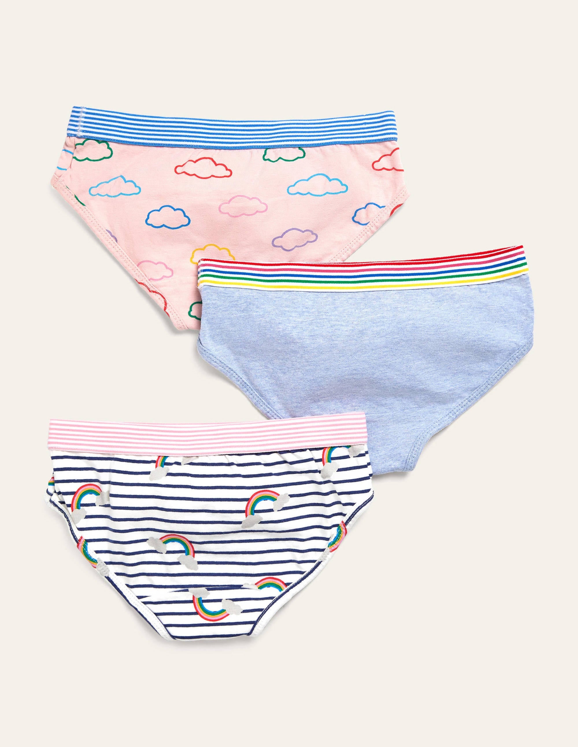 Pants 3 Pack-Rainbow Clouds - Image 2