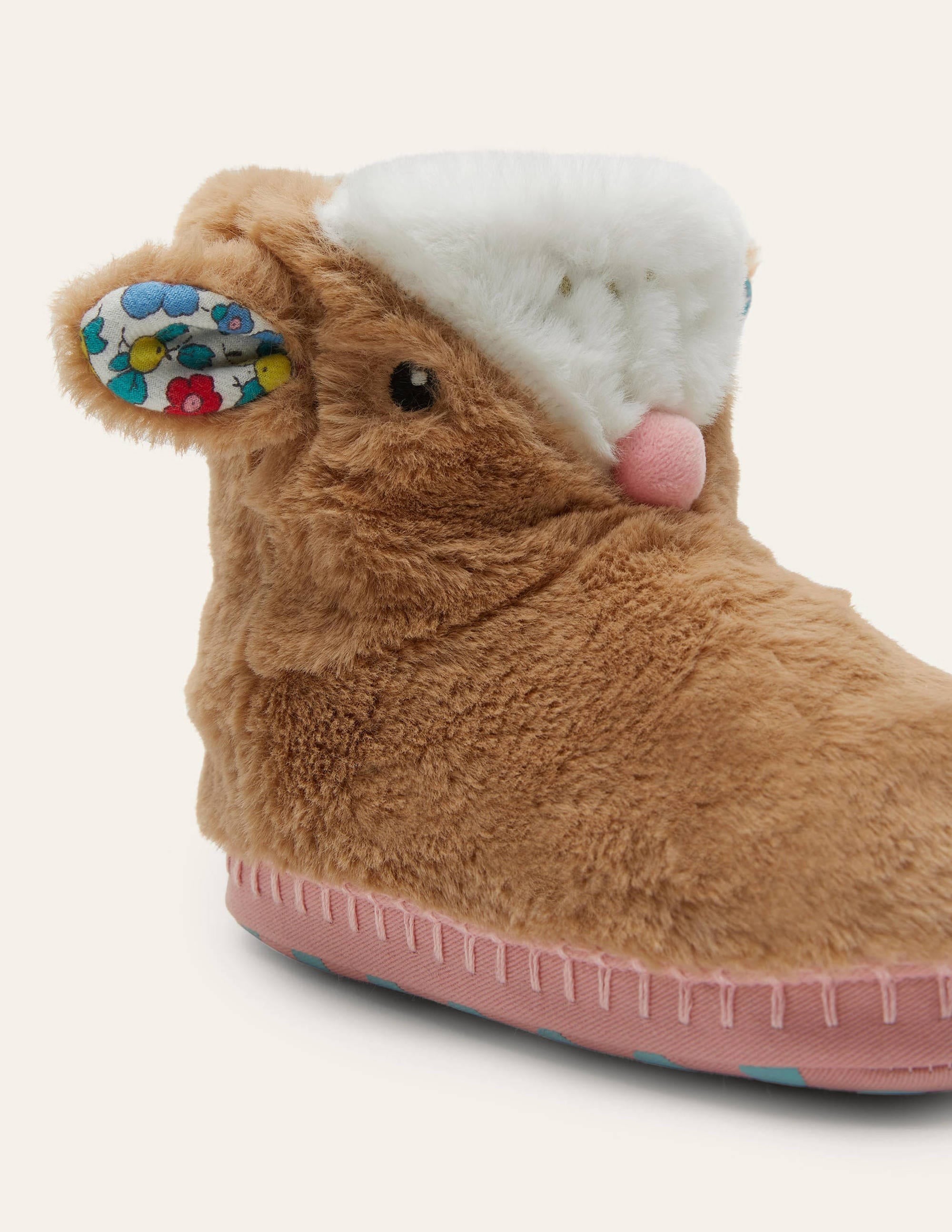 Hausschuhstiefel-Braun, Reh - Image 3