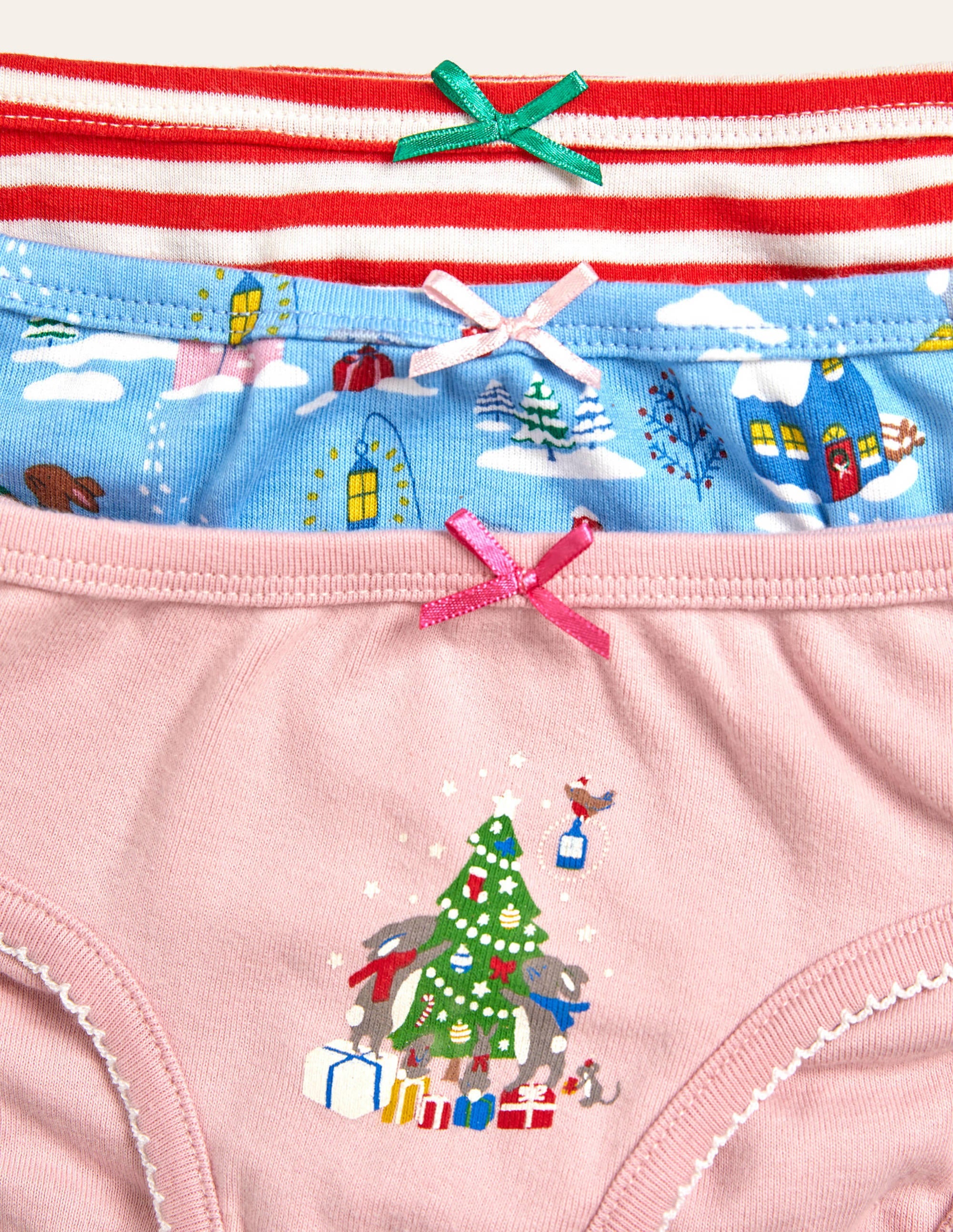 Weihnachtliche Slips im 3er-Pack-Waldweihnachten - Image 3