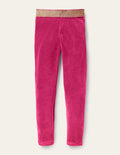 Samtleggings mit Glitzertaille-Rosa, Schafgarbe