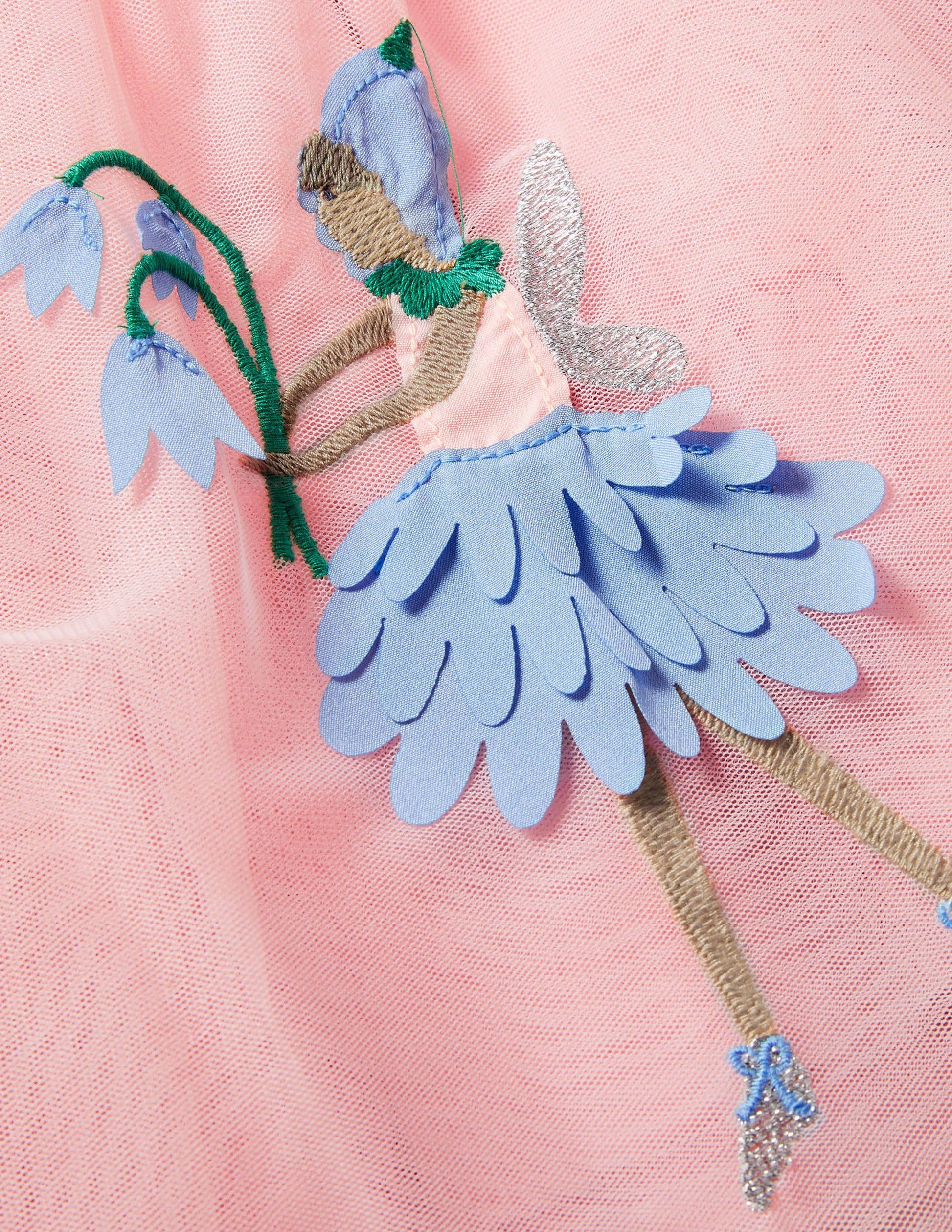 Tüllkleid mit Samtoberteil-Königsrot, Feen-3