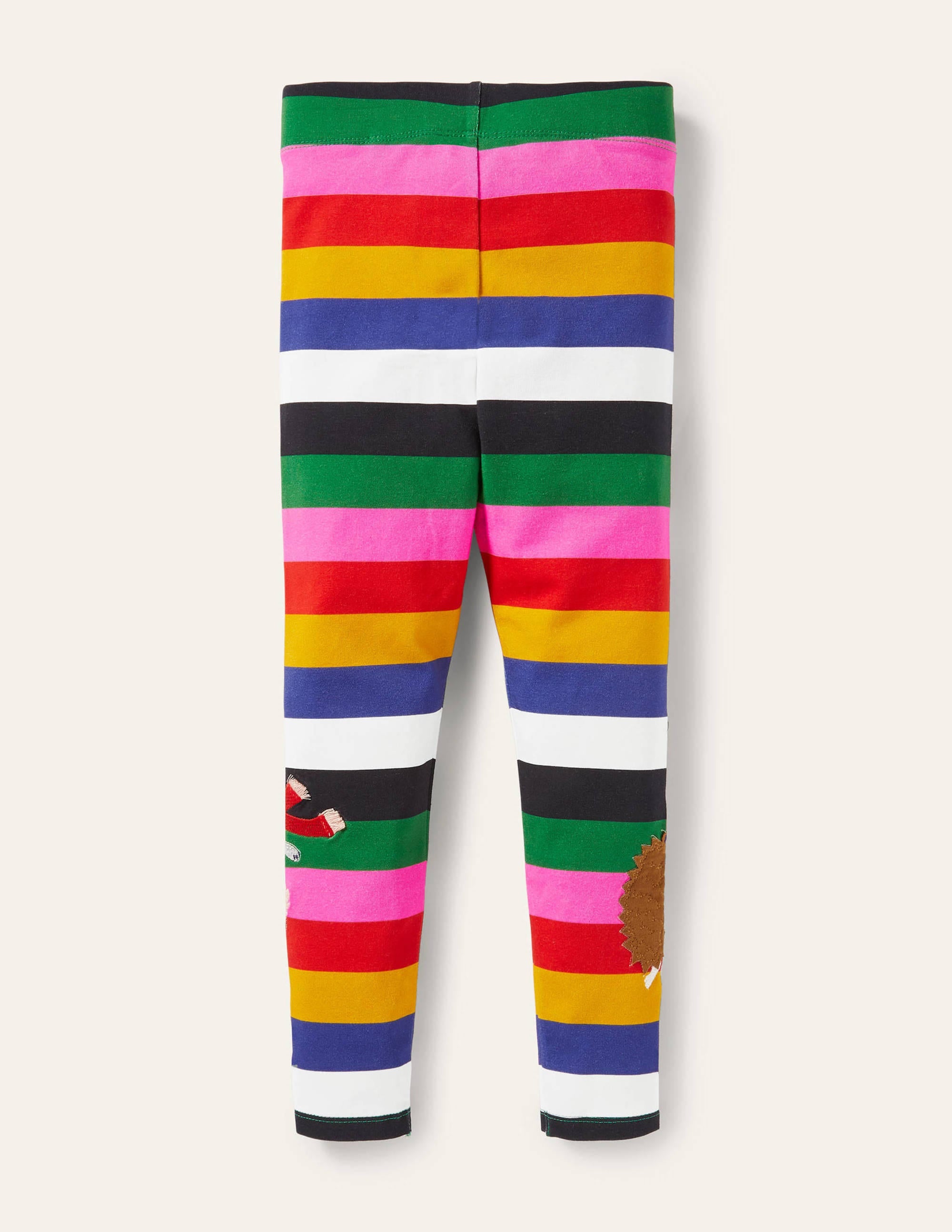 Legging fun à appliqué-Animaux rayé multi - Image 2