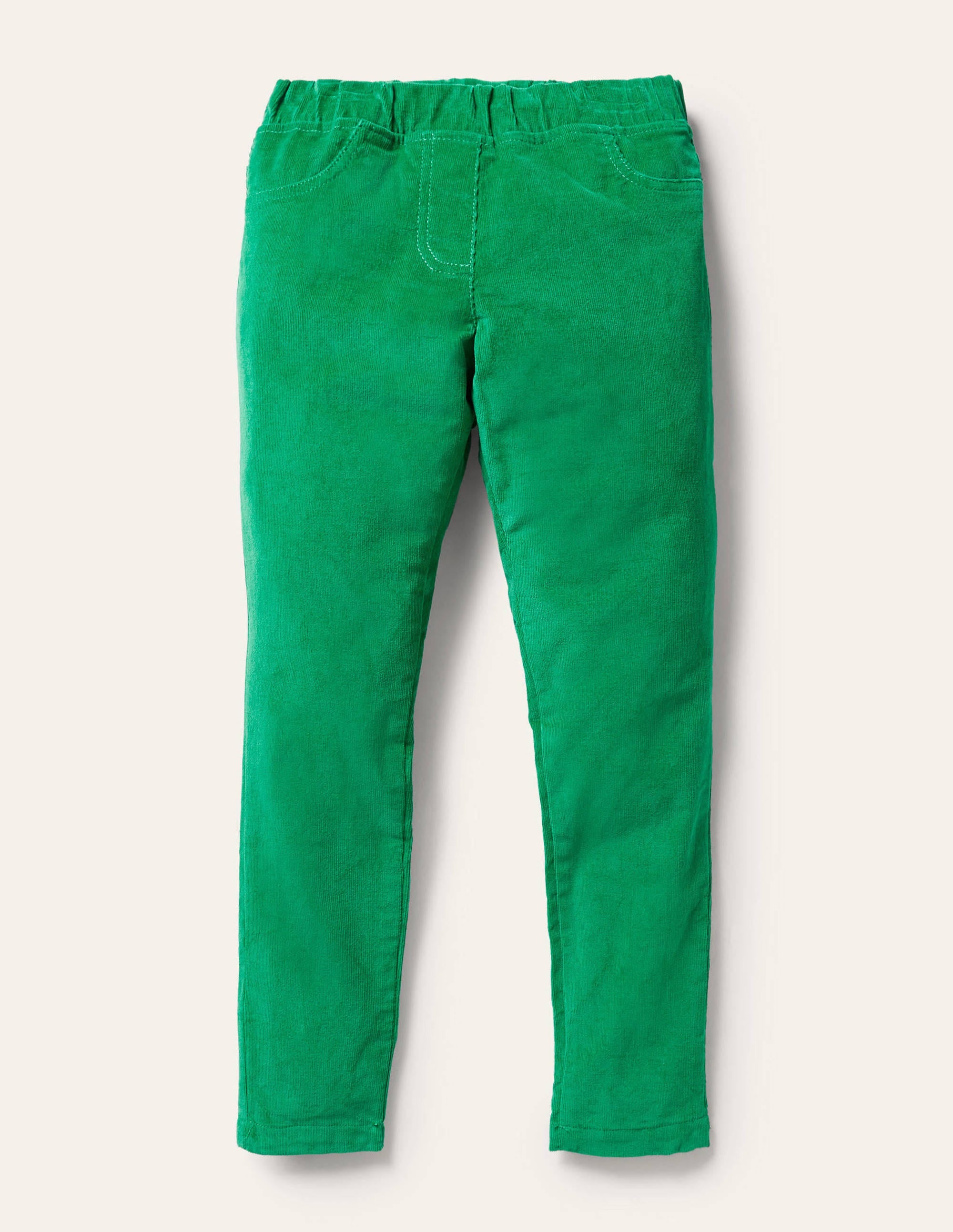 Cord-Leggings-Schottengrün - Image 1