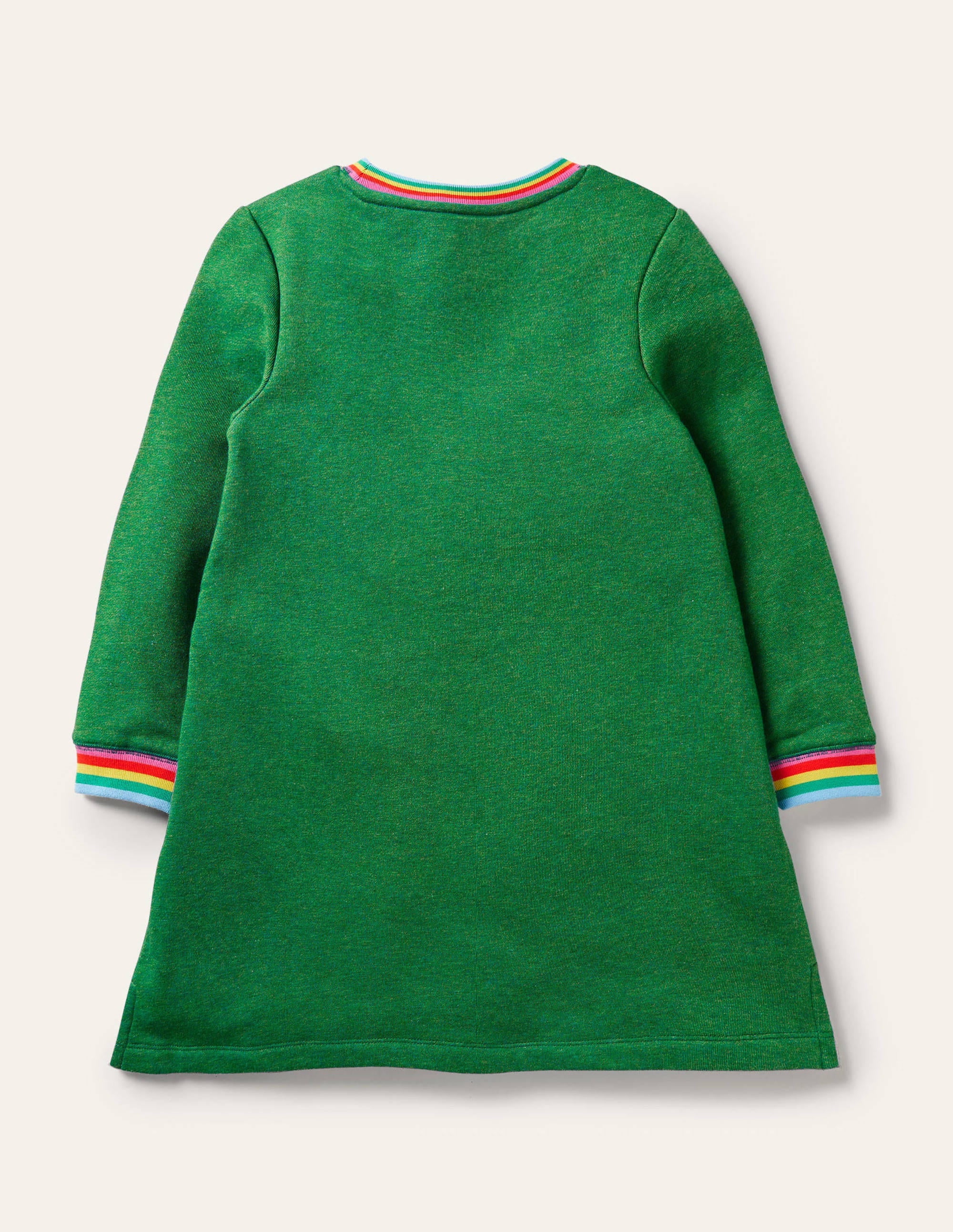 Robe-sweat à appliqué-Chevaux vert des Highlands - Image 2