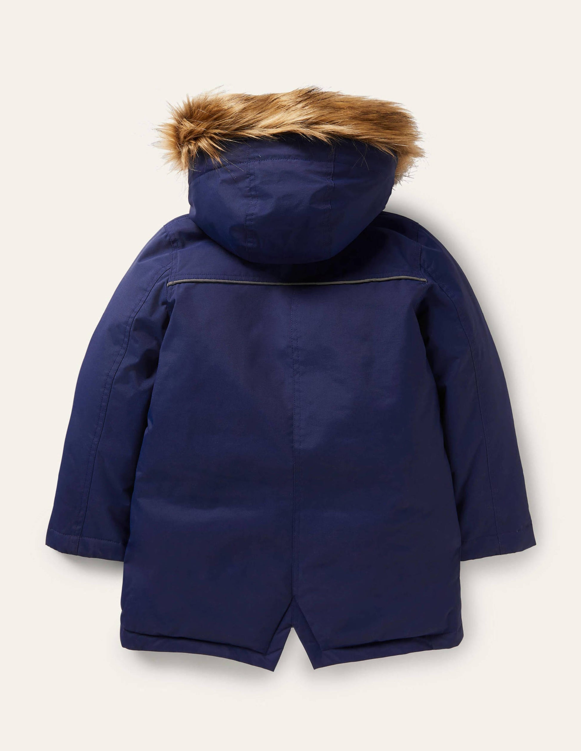 Gemütlicher wasserdichter Mantel-Schuluniform-Navy, Regenbogen-2
