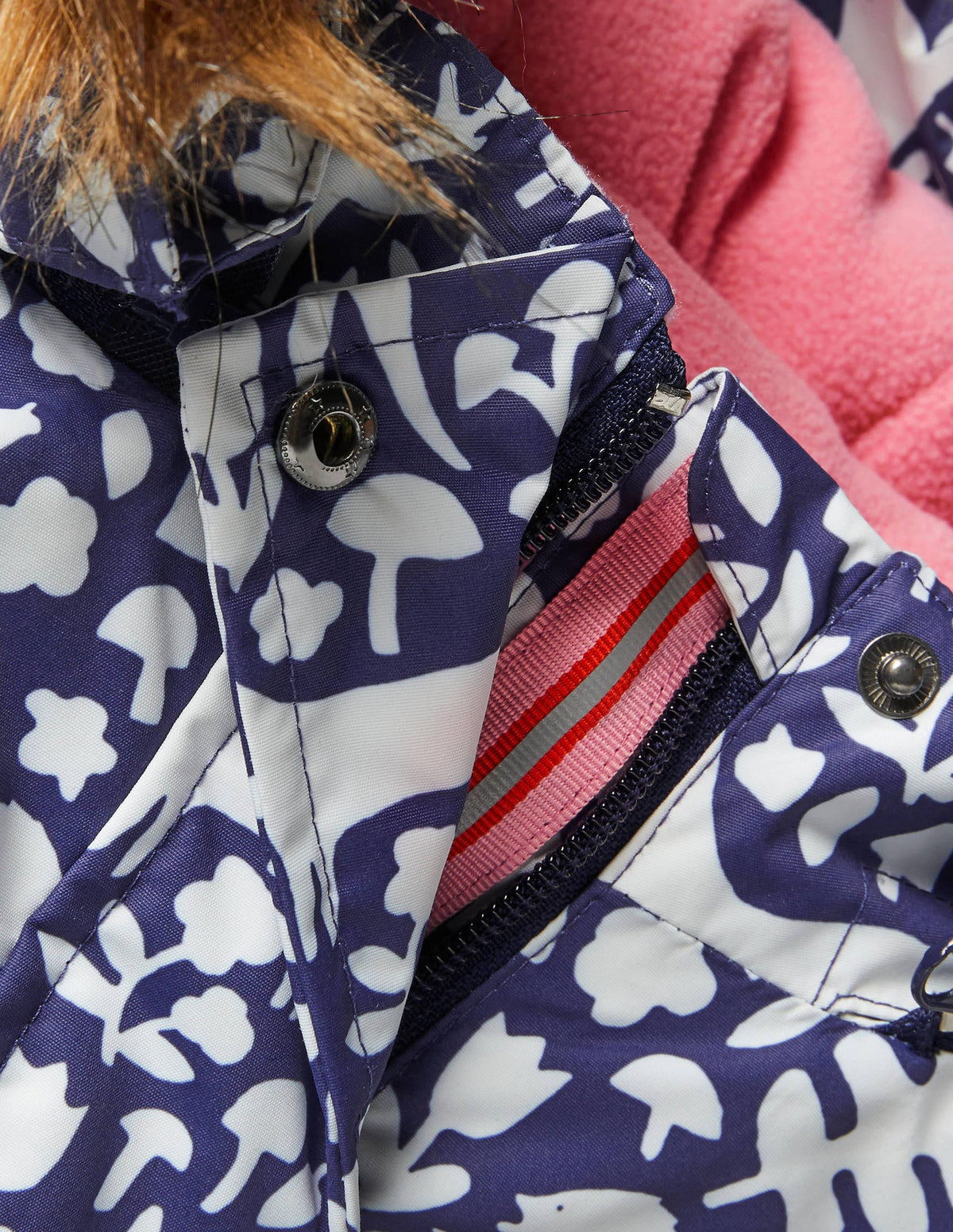 Wasserdichte Allwetterjacke-Navy, Wald-3