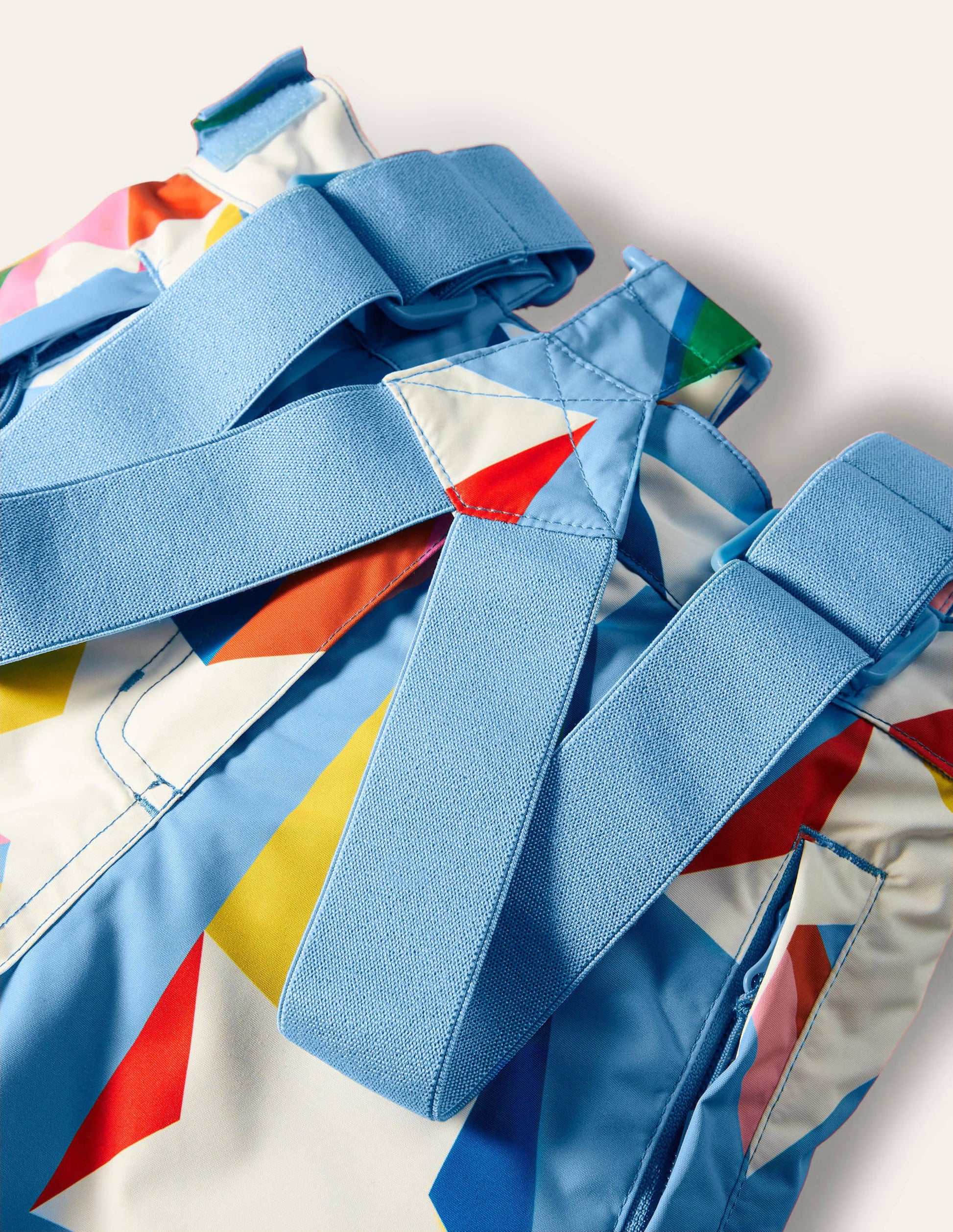 All-Weather Waterproof Trouser-Surfboard Blue Rainbow Star-3