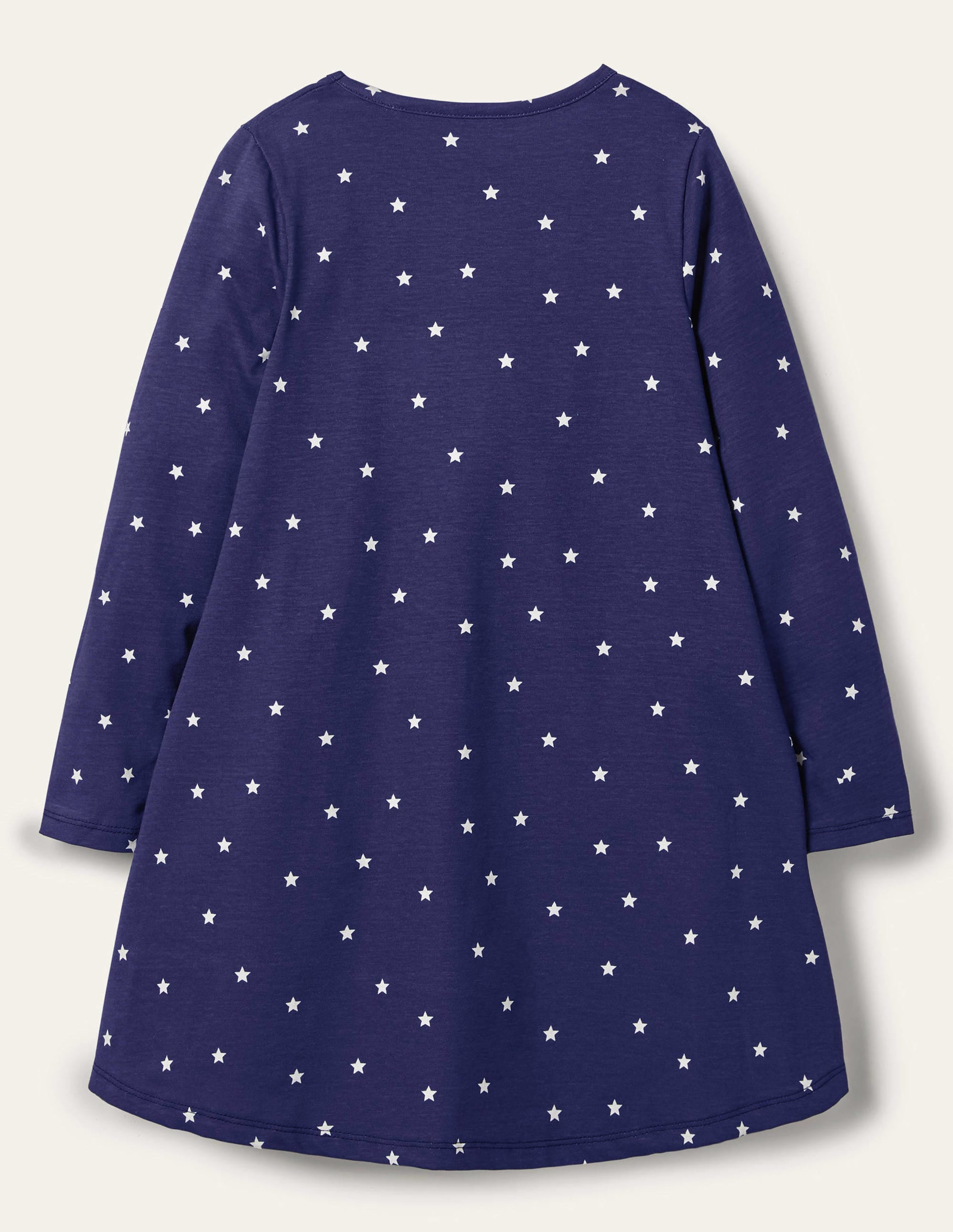 Halloween-Kleid mit Aufklappmotiv-Segelblau, Geisterhaus - Image 2