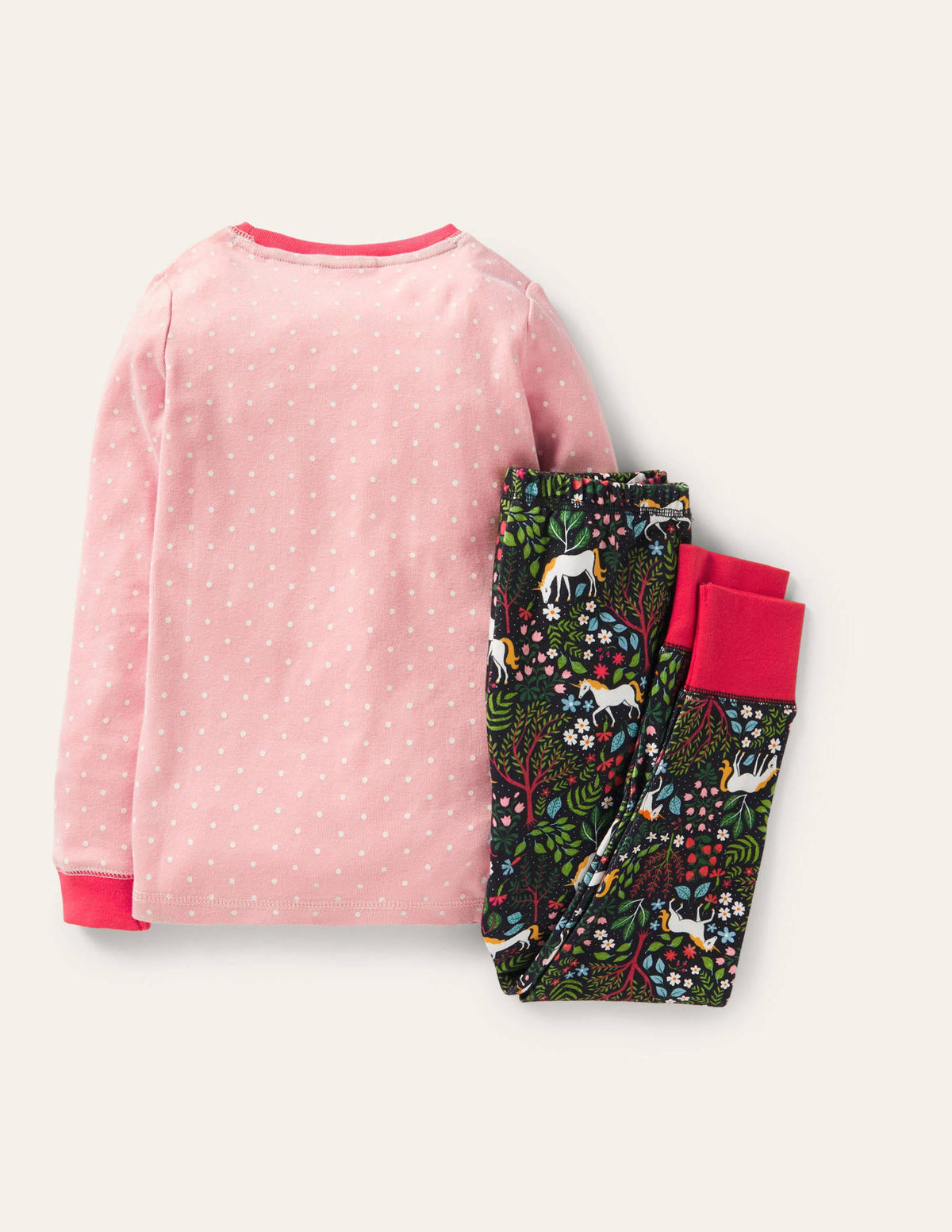 Snug Long John Pyjamas-Starboard Blue Unicorn-2