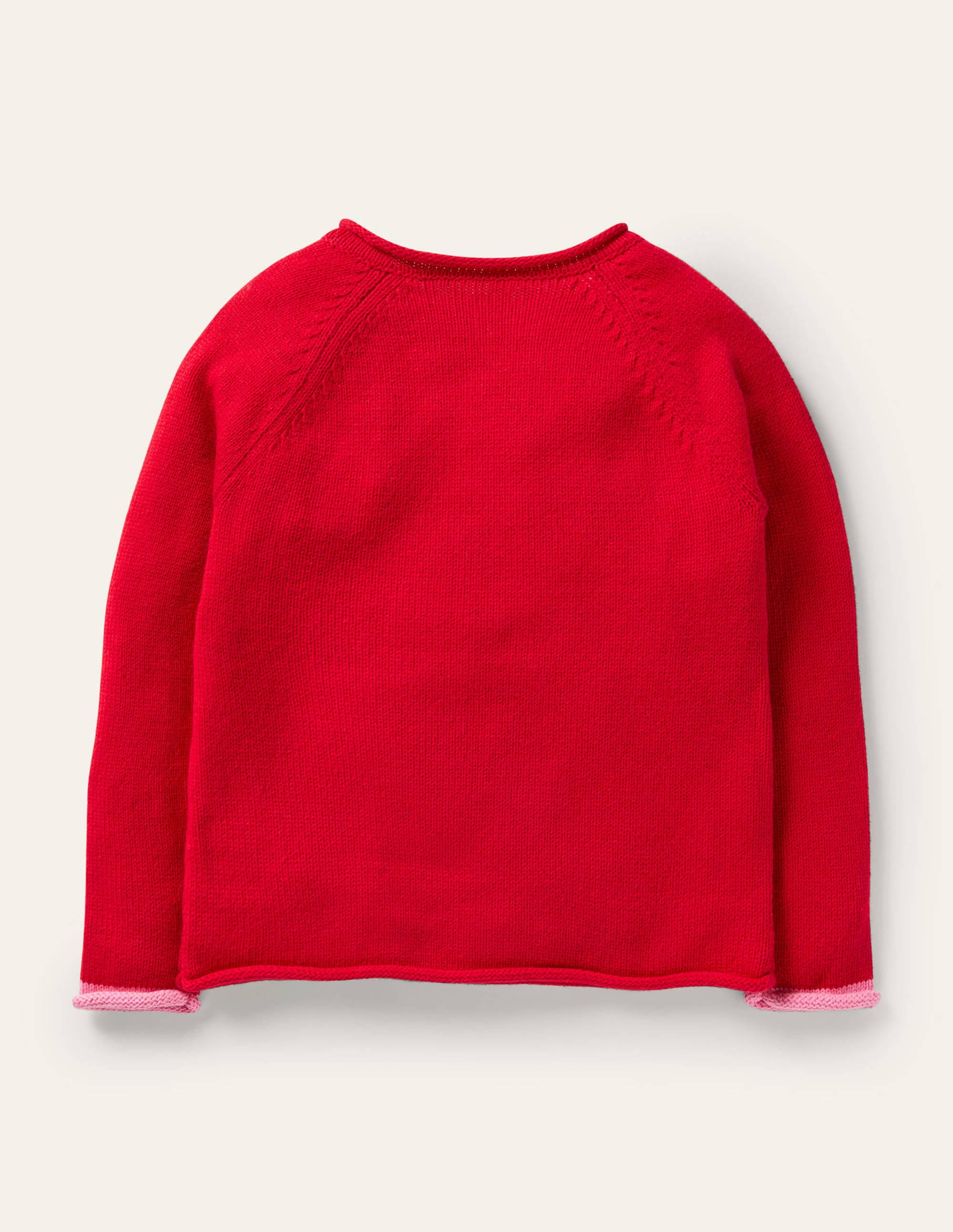 Fröhlicher weihnachtlicher Pullover-Rockabilly-Rot, Meerschweinchen - Image 2