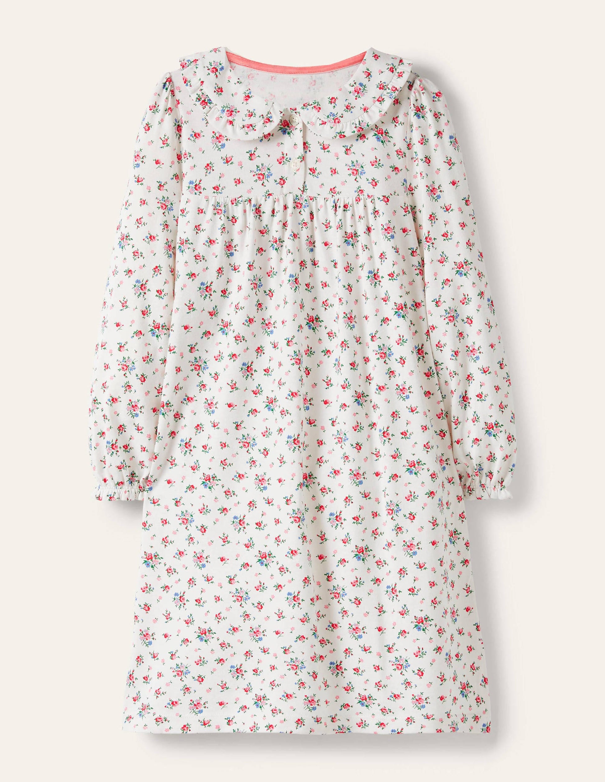 Katie Nightie-Ivory Rose Sprig-1