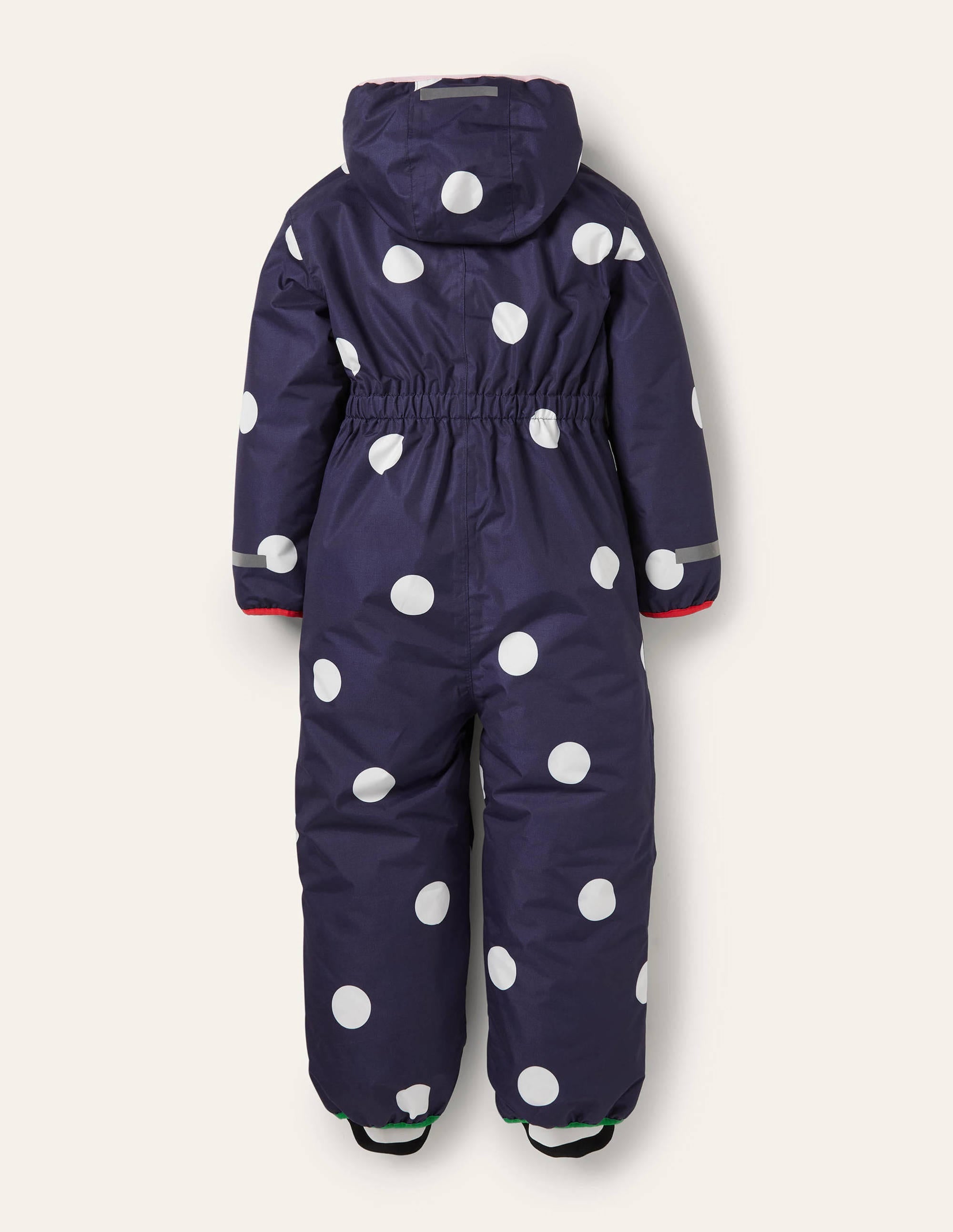 Wasserdichter Regenanzug-Schuluniform-Navy, Konfettitupfen - Image 3