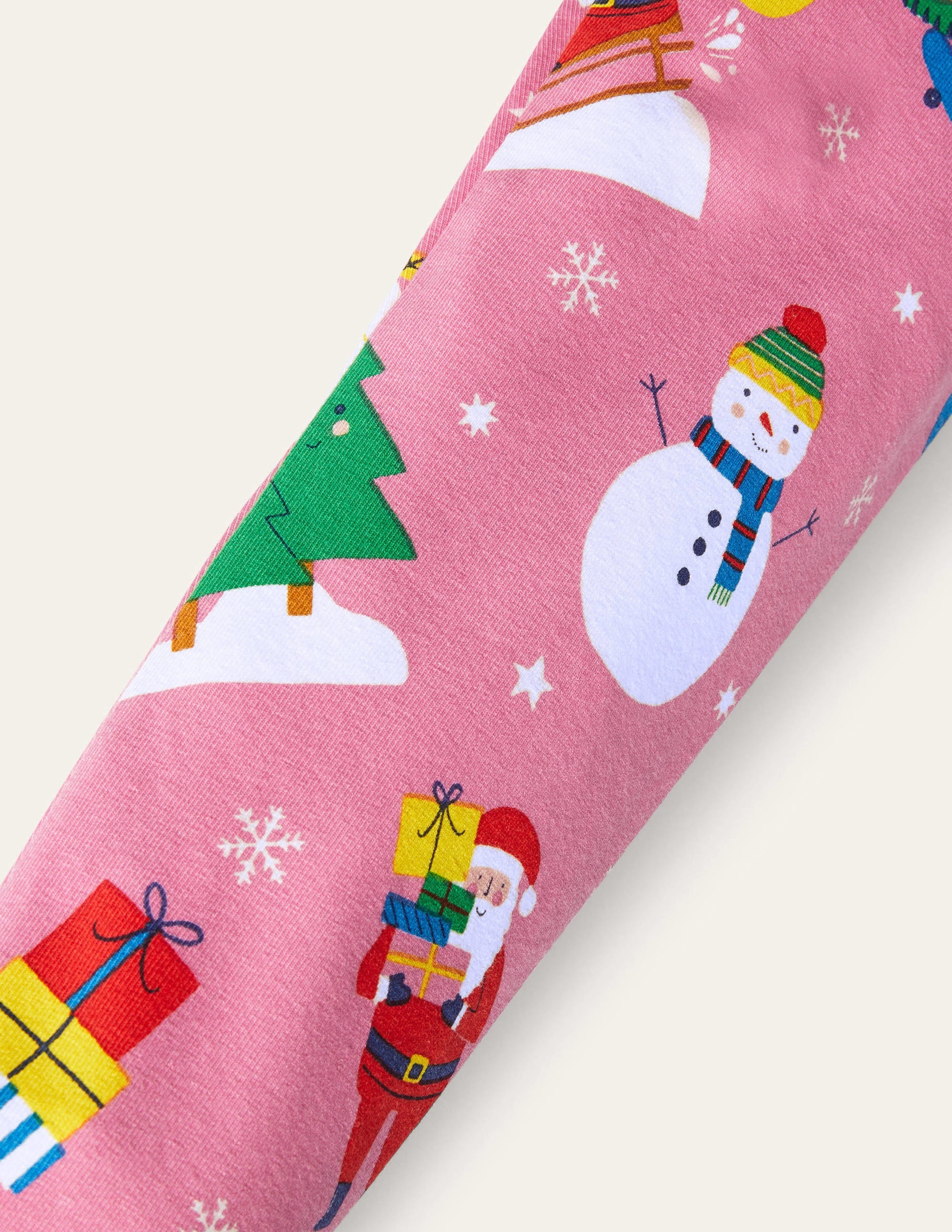 Fun Leggings-Petal Pink Festive Friends - Image 3