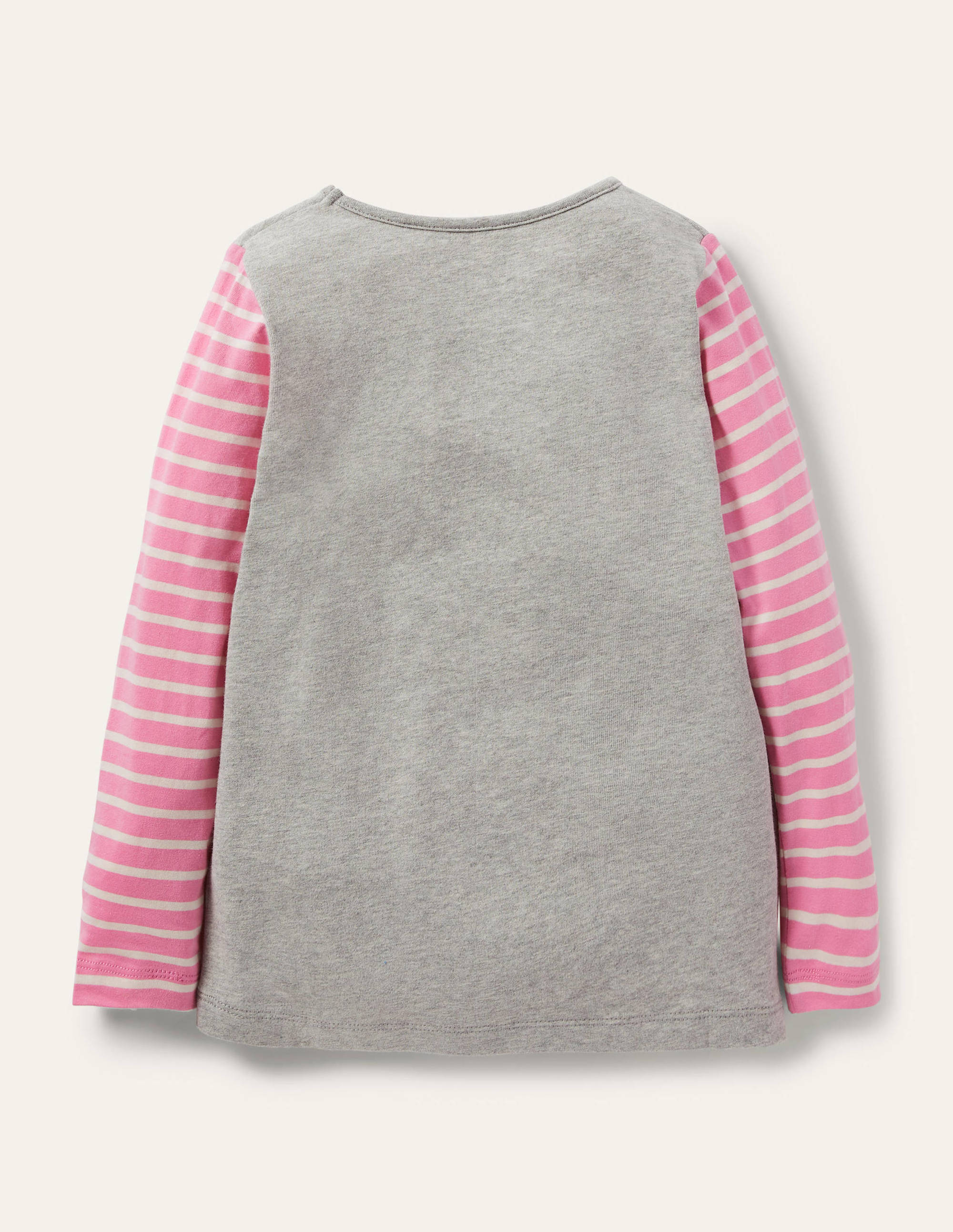 Mustermix-T-Shirt mit Tiermotiv-Grau Meliert, Schlittschuhlaufen - Image 2