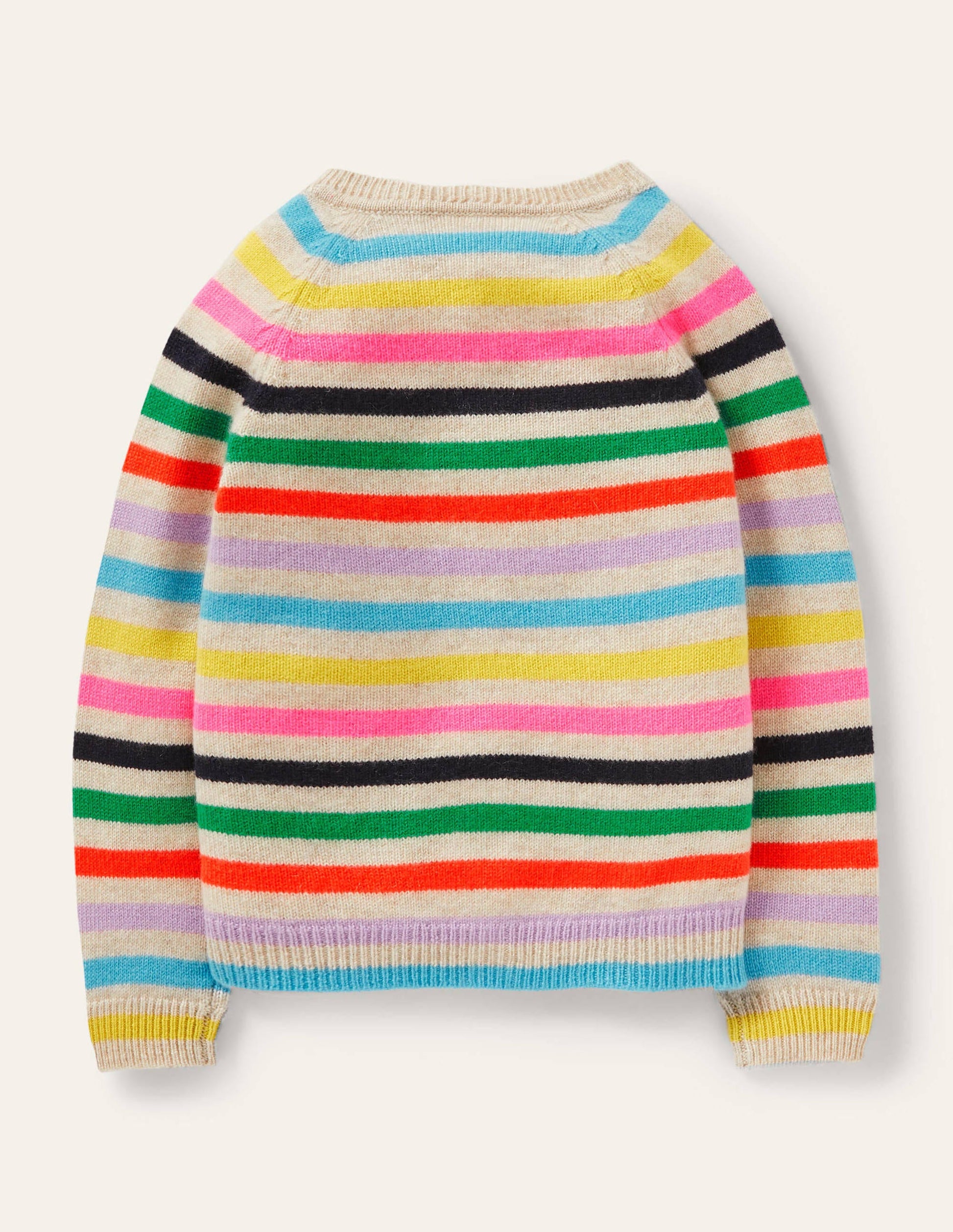 Cardigan en cachemire-Rayé multi-2