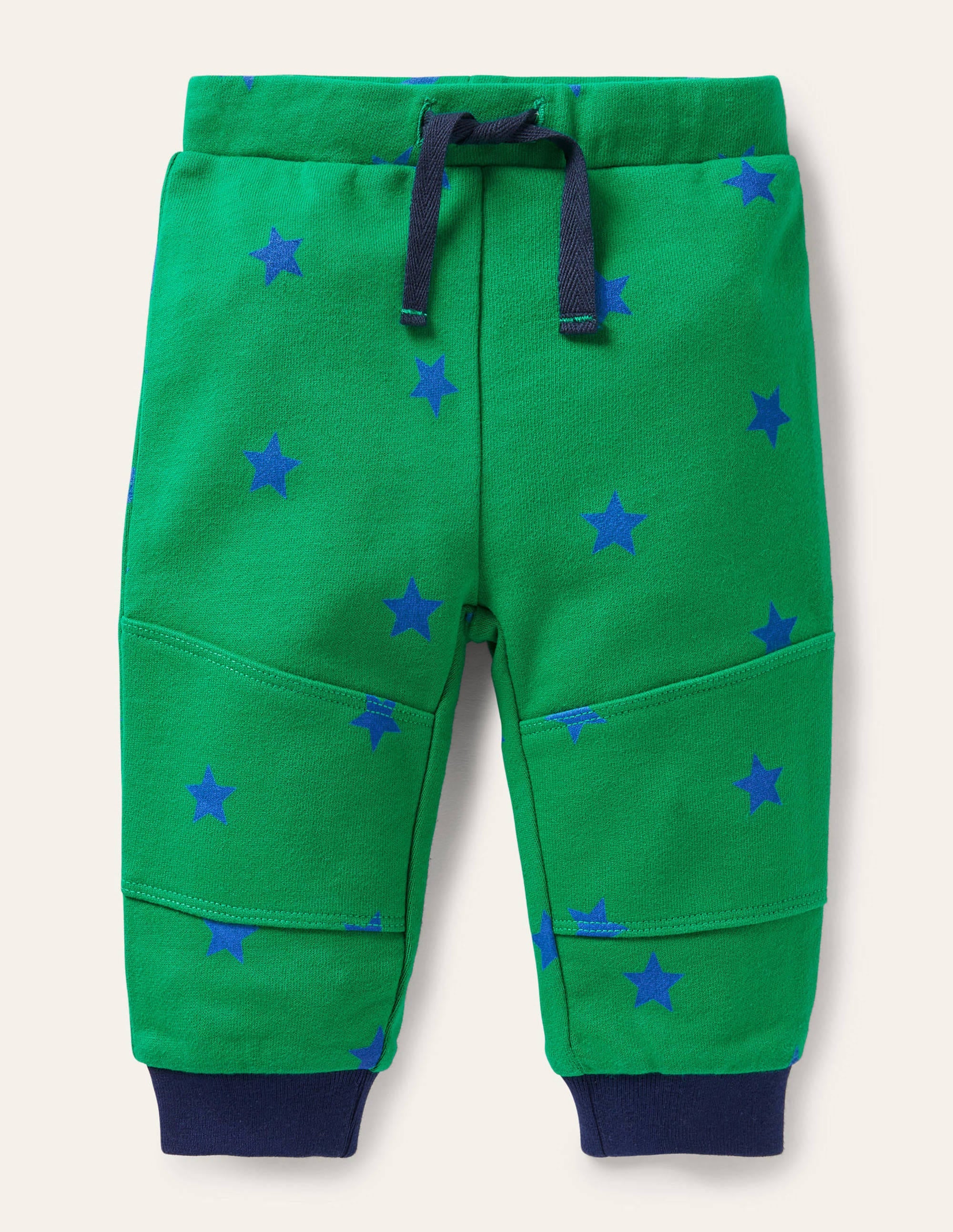 Jerseyhose mit verstärkter Kniepartie-Baumgrün, Sterne - Image 1