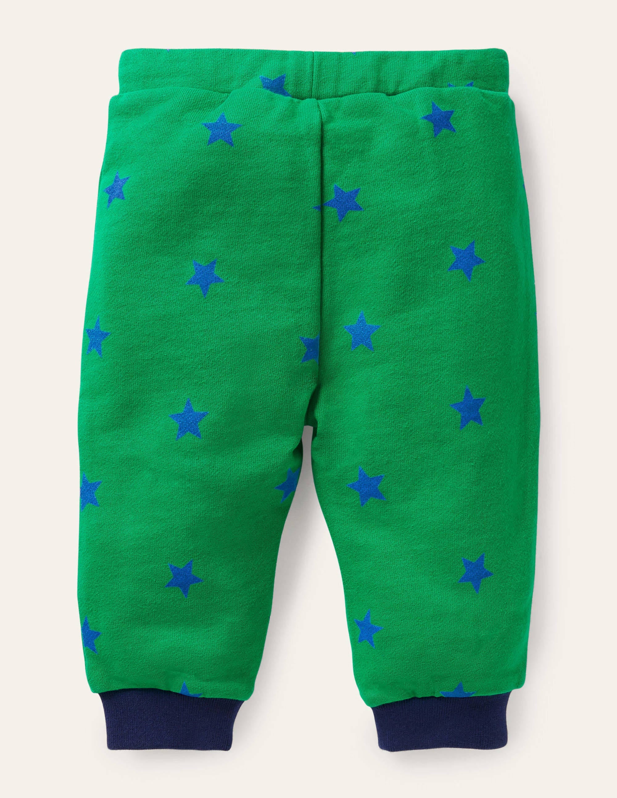 Jerseyhose mit verstärkter Kniepartie-Baumgrün, Sterne - Image 2