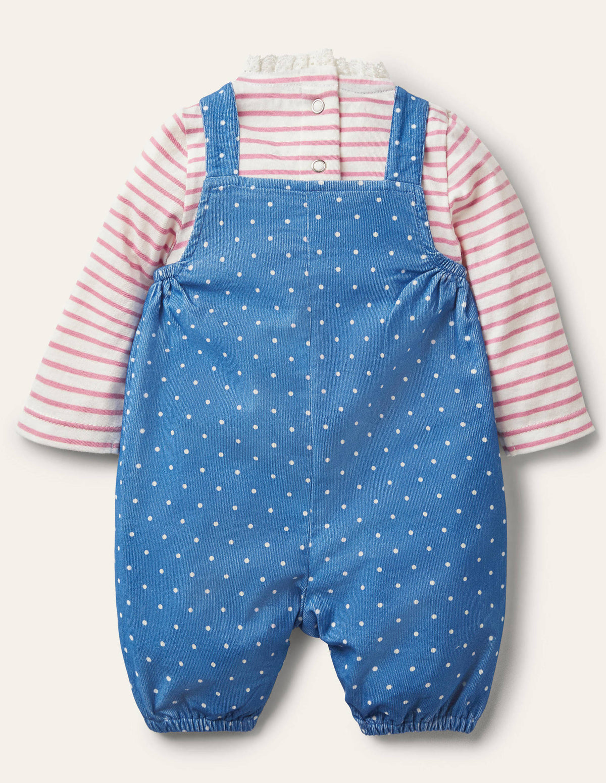 Cord-Latzhosenset-Elisabethanisches Blau, Hasen - Image 2