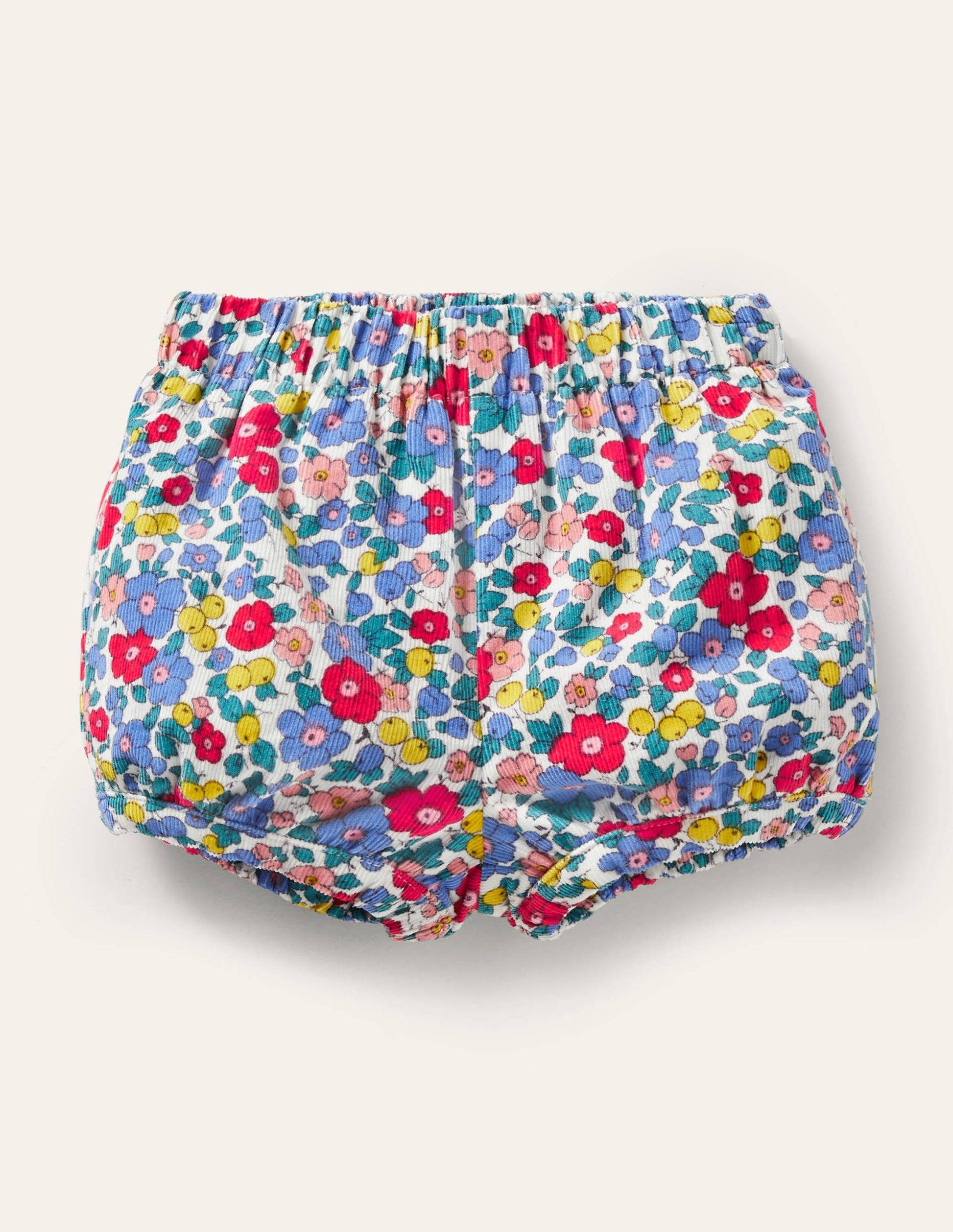 Printed Cord Bloomers-Multi Sky Apple Blossom-1