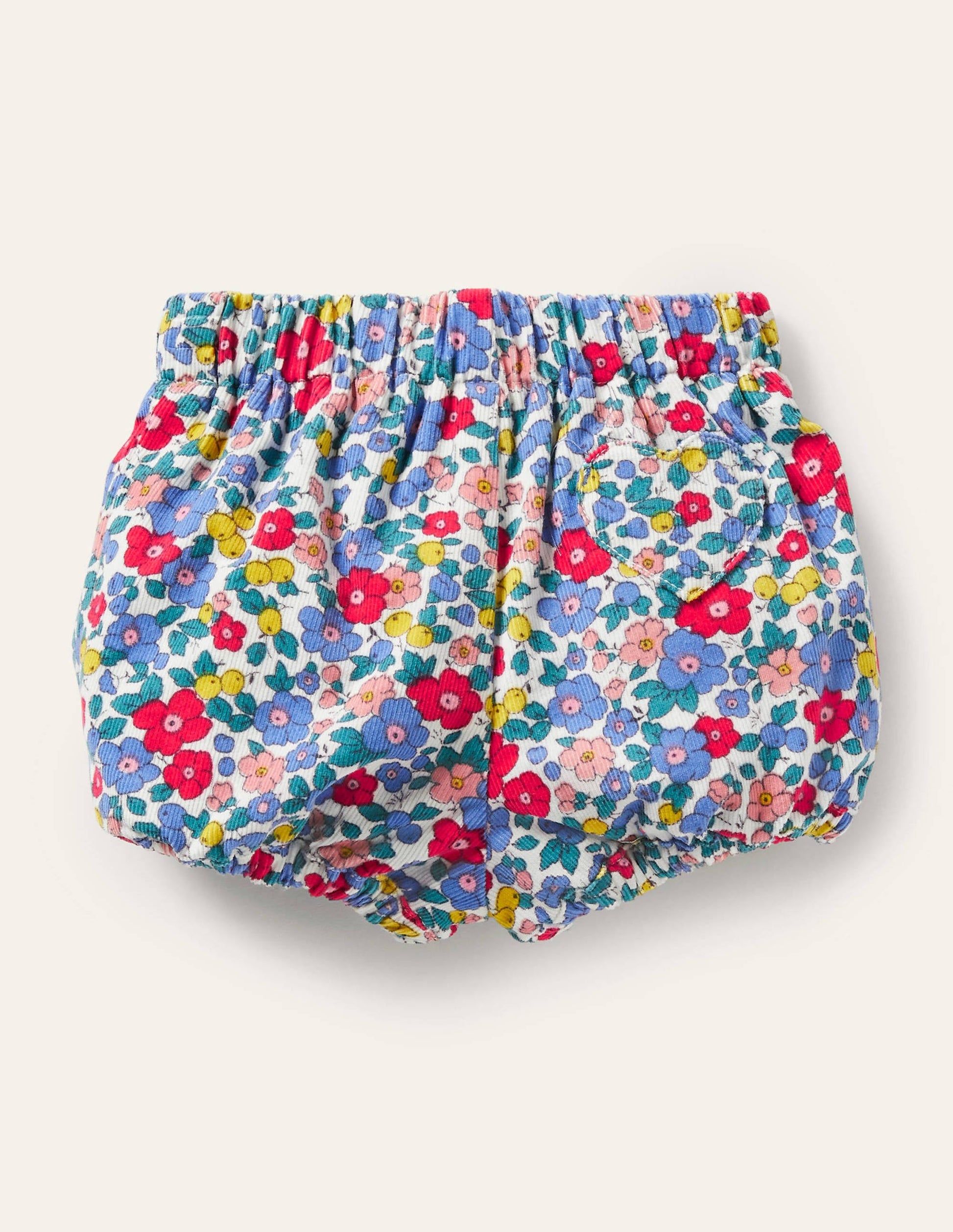 Printed Cord Bloomers-Multi Sky Apple Blossom-2