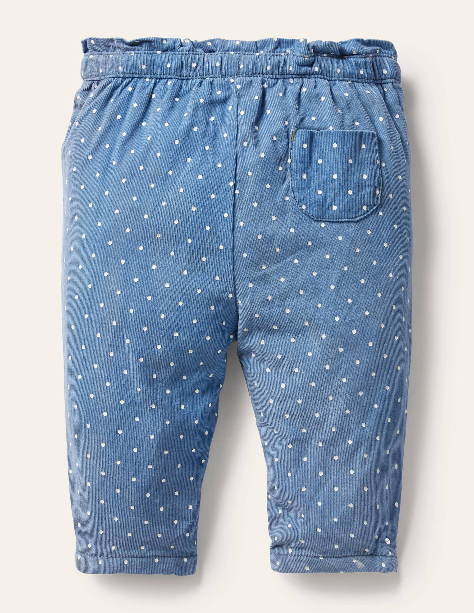 Spotty Cord Trousers-Elizabethan Blue - Image 2