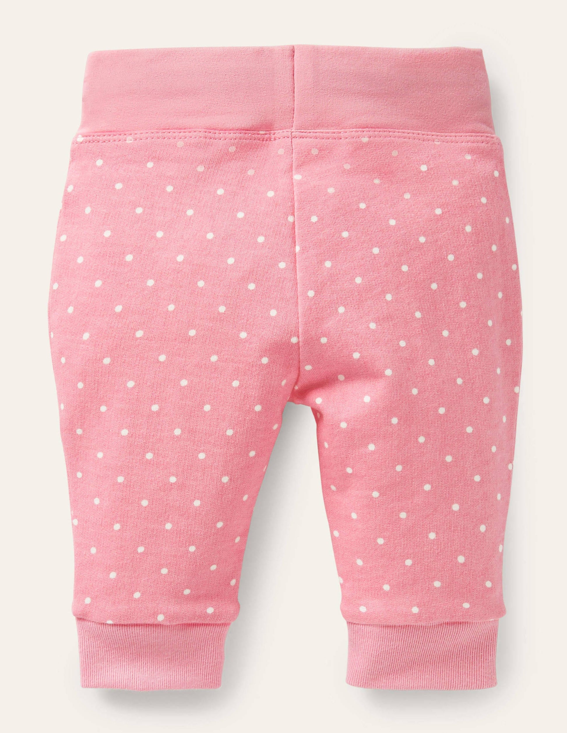 Bas en jersey à appliqués aux genoux-Hérissons rose formica-2
