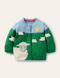 Gilet fun-Moutons vert des Highlands