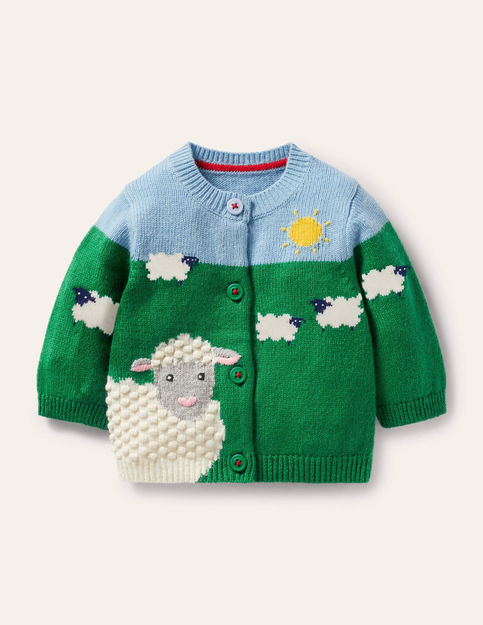 Gilet fun-Moutons vert des Highlands-1