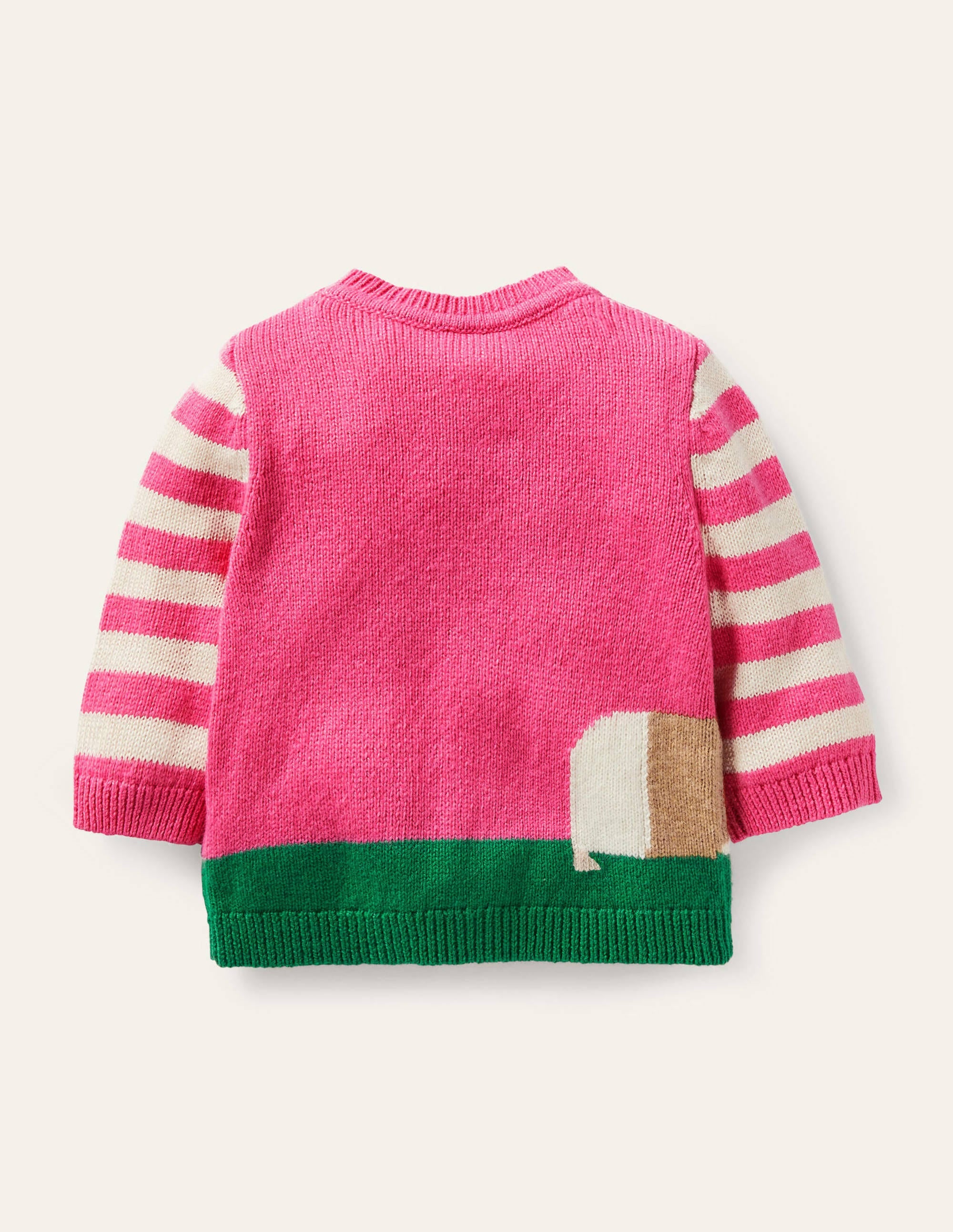 Cardigan mit Tiermotiv-Helles Blütenrosa, Meerschweinchen - Image 2