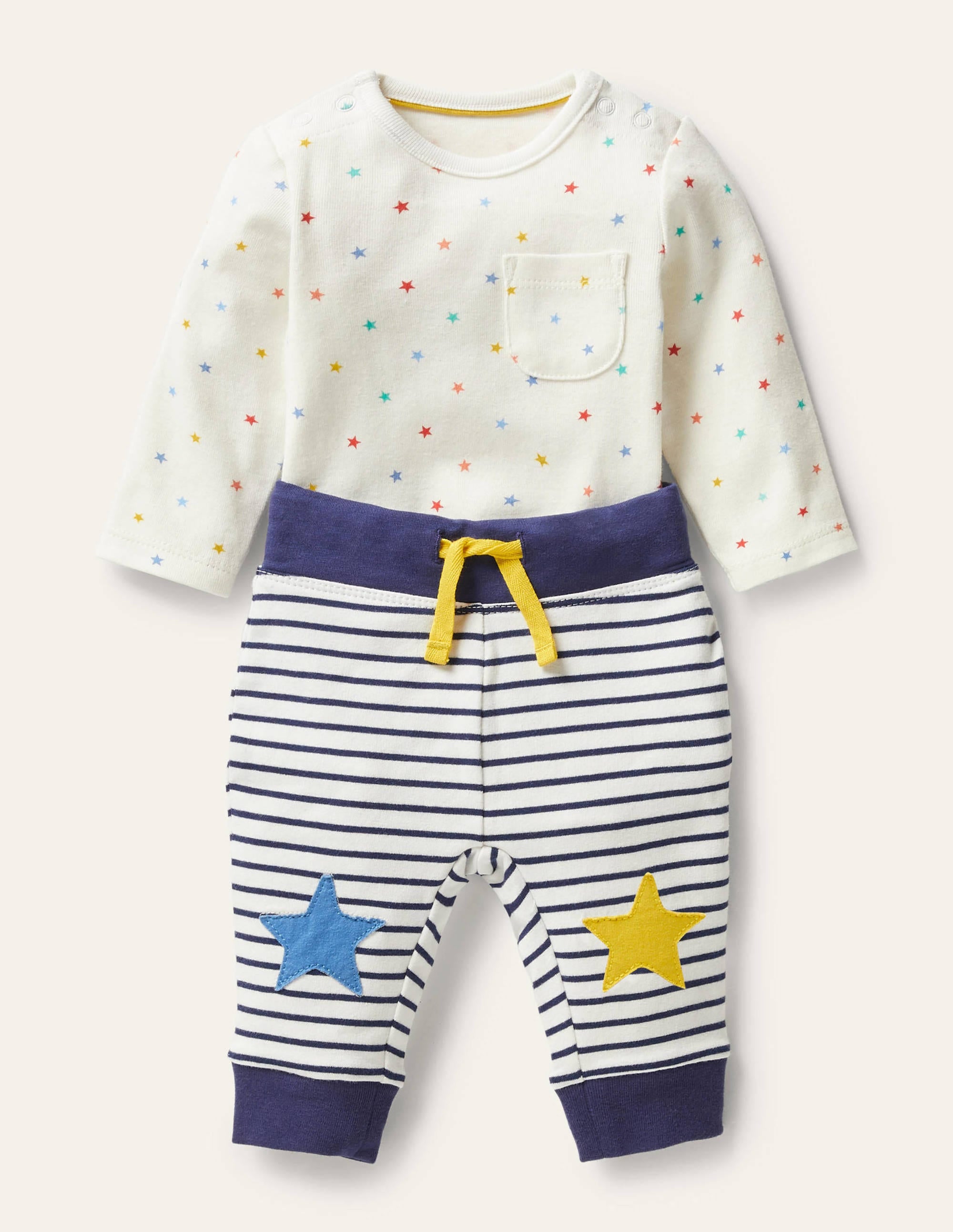 Ensemble body et legging à motif étoile-Étoiles multi - Image 4