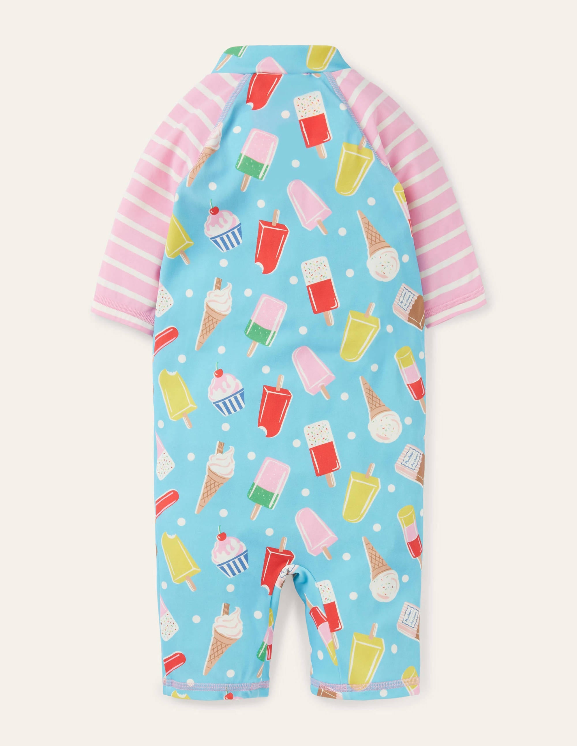 Combinaison de surf fun-Pois et glace aigue-marine - Image 2
