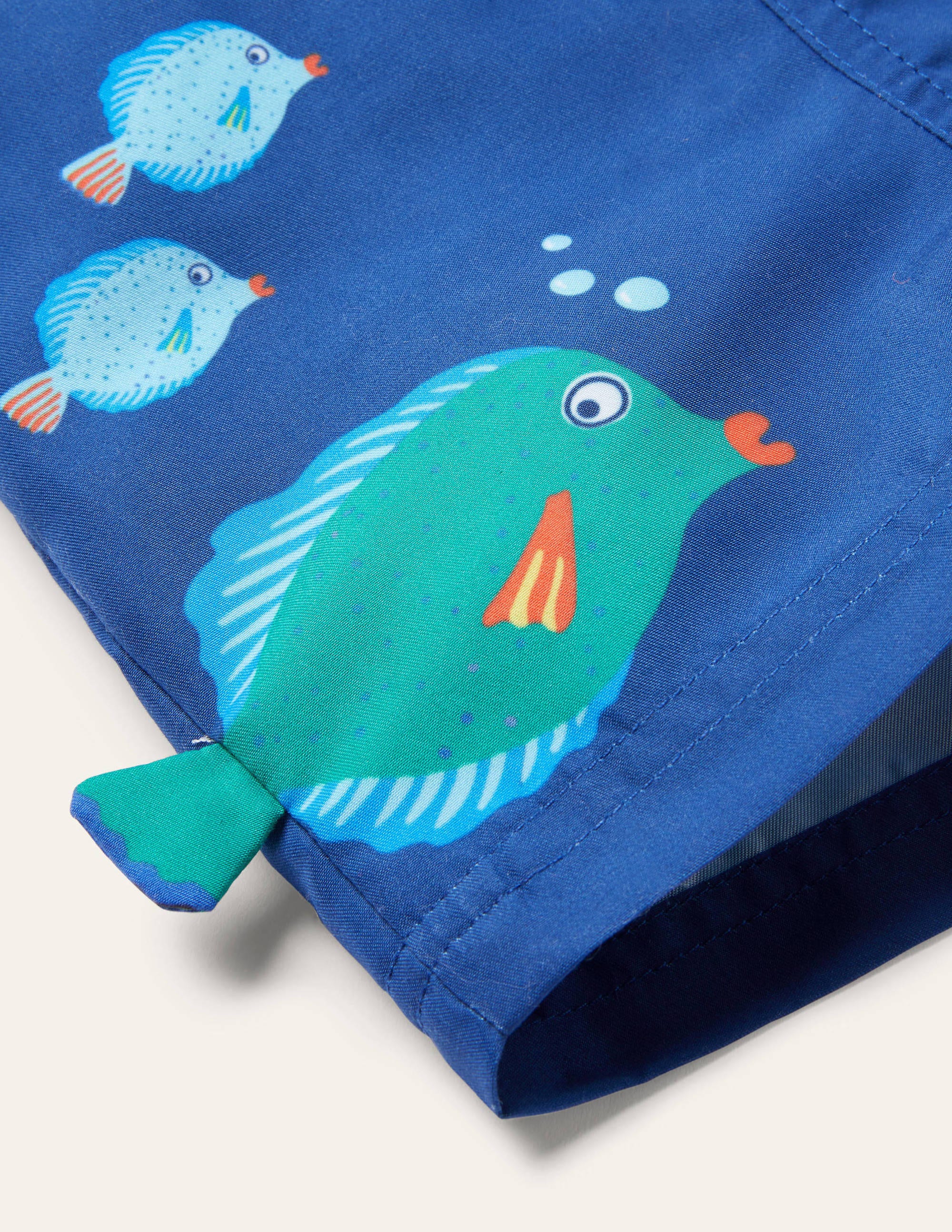Short de bain fun-Poisson bleu tribord - Image 3
