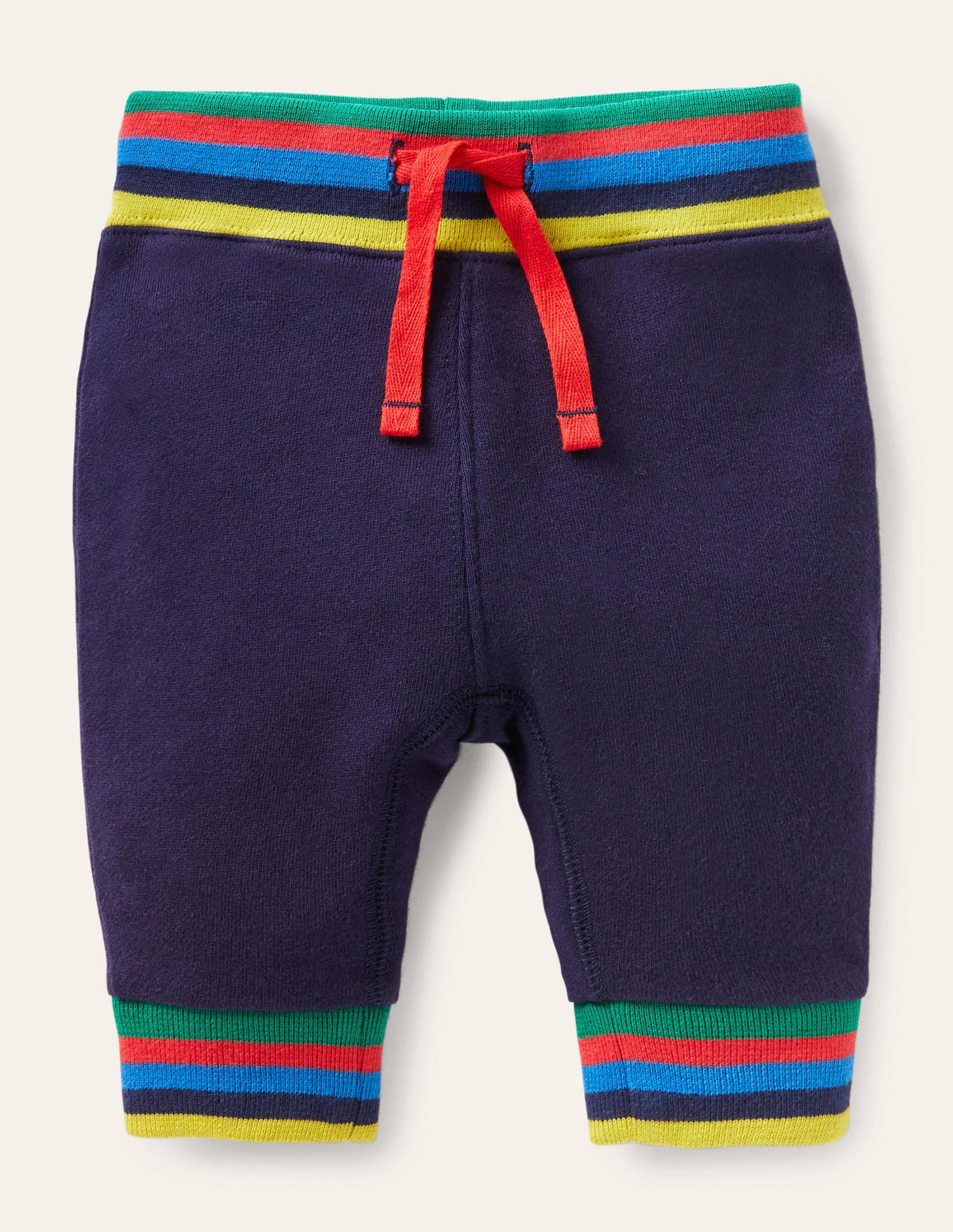 Rainbow Rib Jersey Bottoms-Starboard Blue-1
