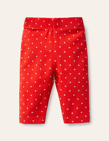Gemusterte Leggings-Erdbeerkuchen, Pünktchen-1