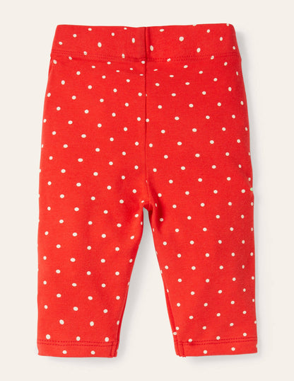 Gemusterte Leggings-Erdbeerkuchen, Pünktchen-2