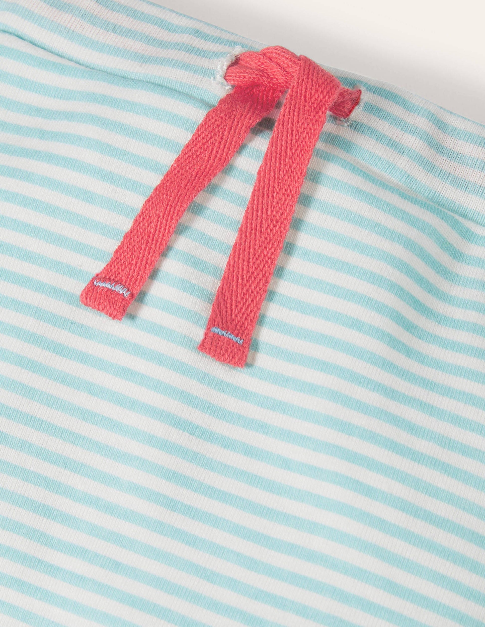 Organic Newborn Trousers-Frosted Blue/Ivory-3