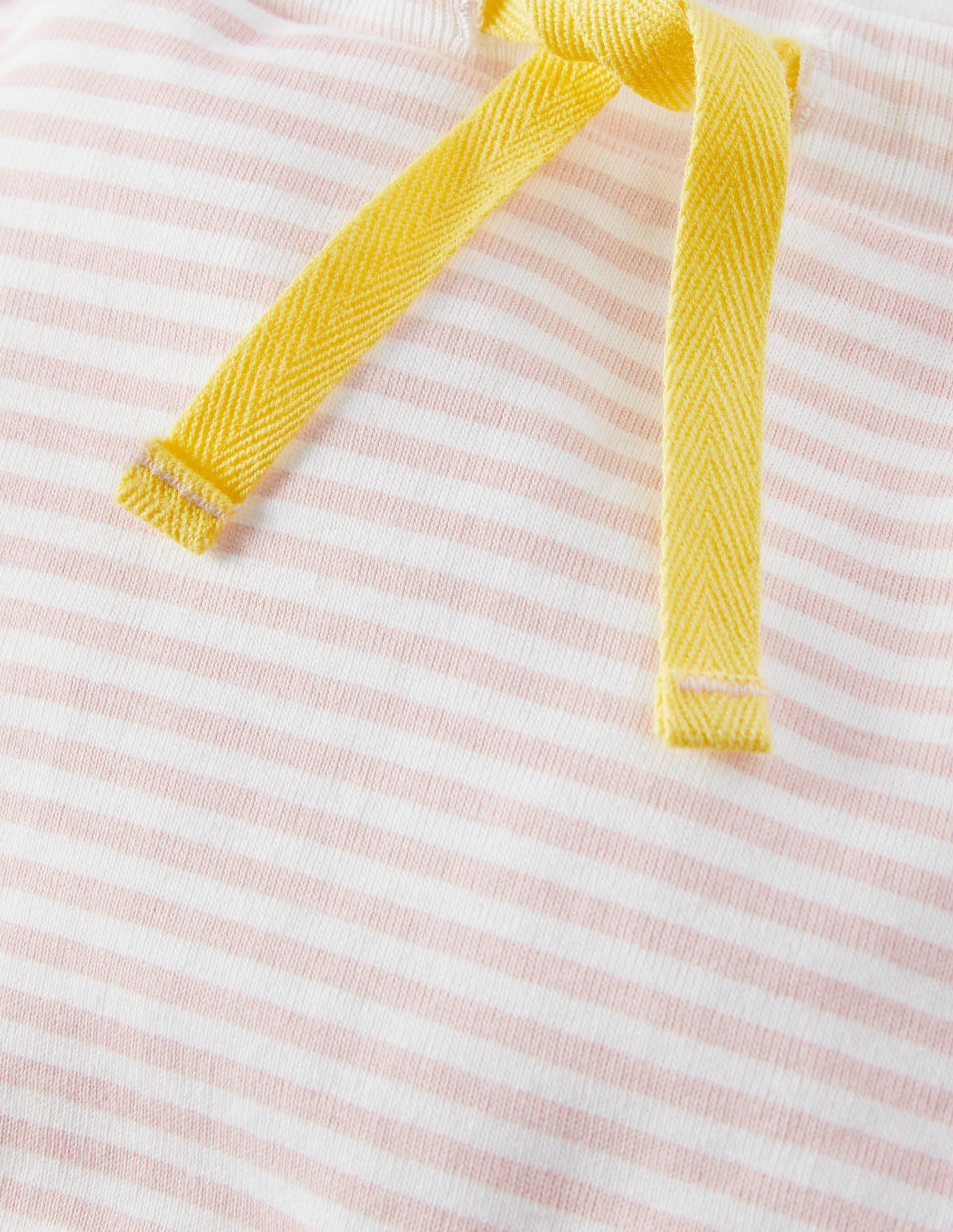 Legging bio pour nouveau-né-Ivoire/rose boto - Image 3