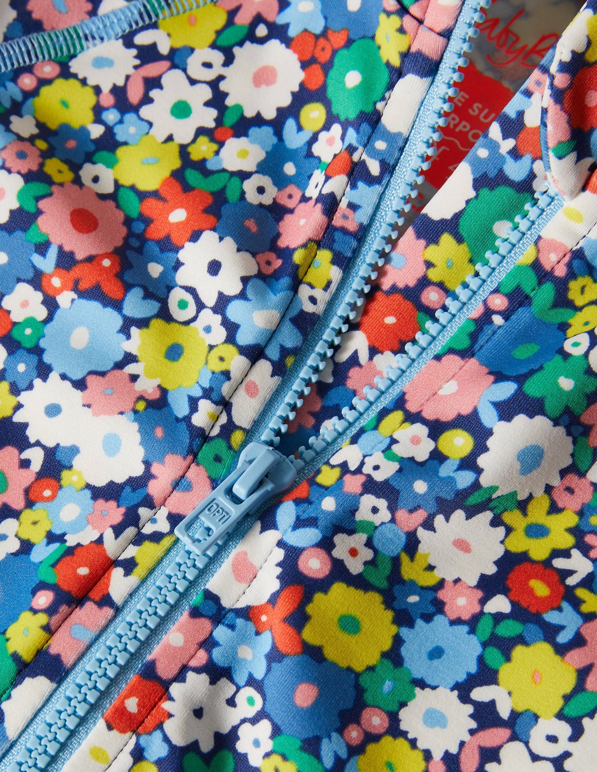 Surfanzug mit Sonnenschutz-Buntes Blumenbeet-3