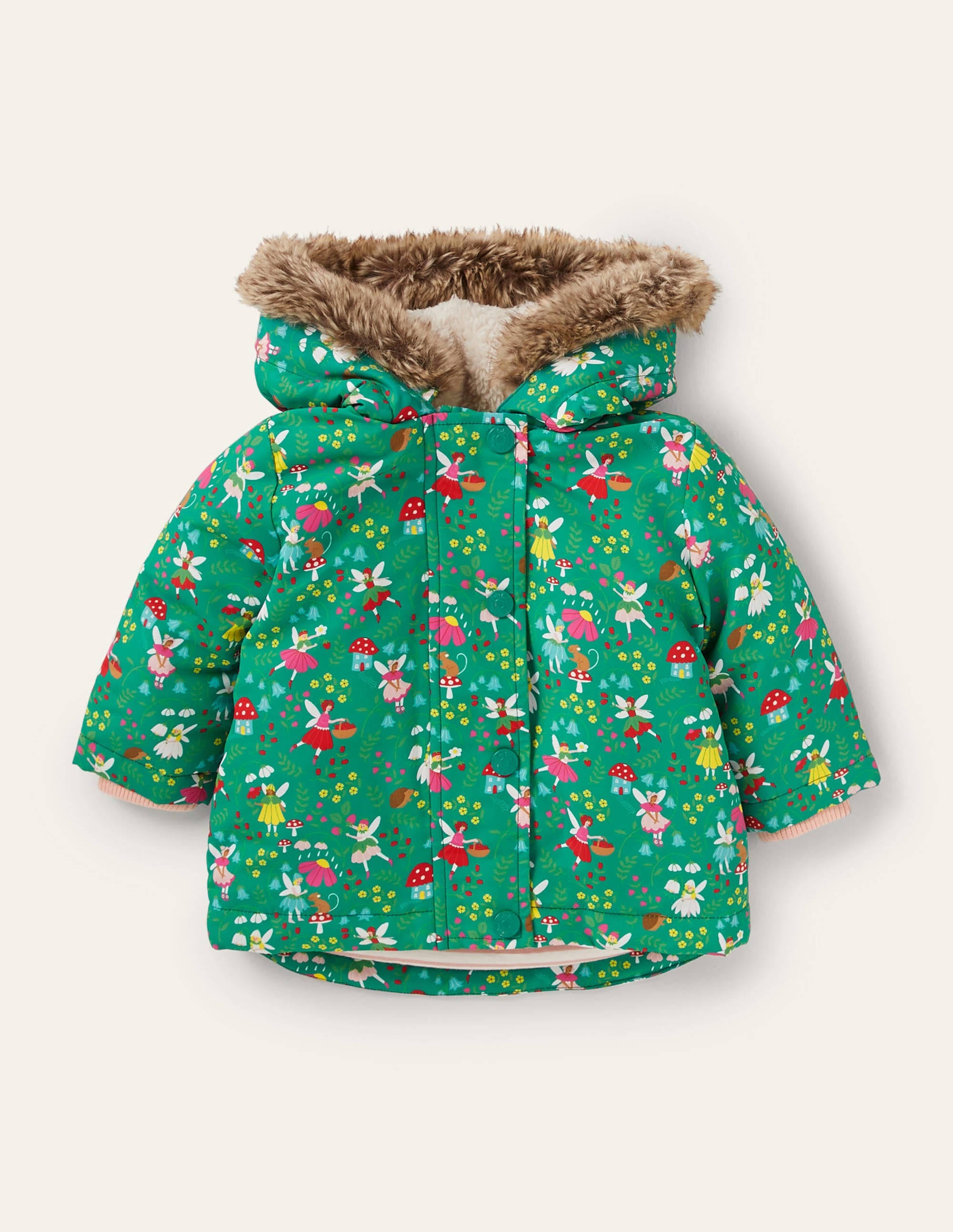 3-in-1-Jacke-Sardiniengrün, Feengarten - Image 1