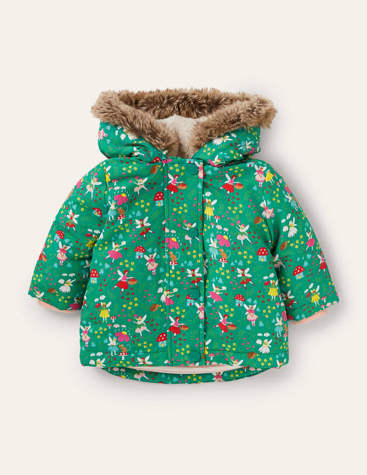 3-in-1-Jacke-Sardiniengrün, Feengarten