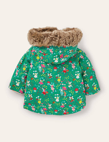 3-in-1-Jacke-Sardiniengrün, Feengarten