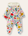 Harvest Cosy Pram Suit-Ivory Forest Friends